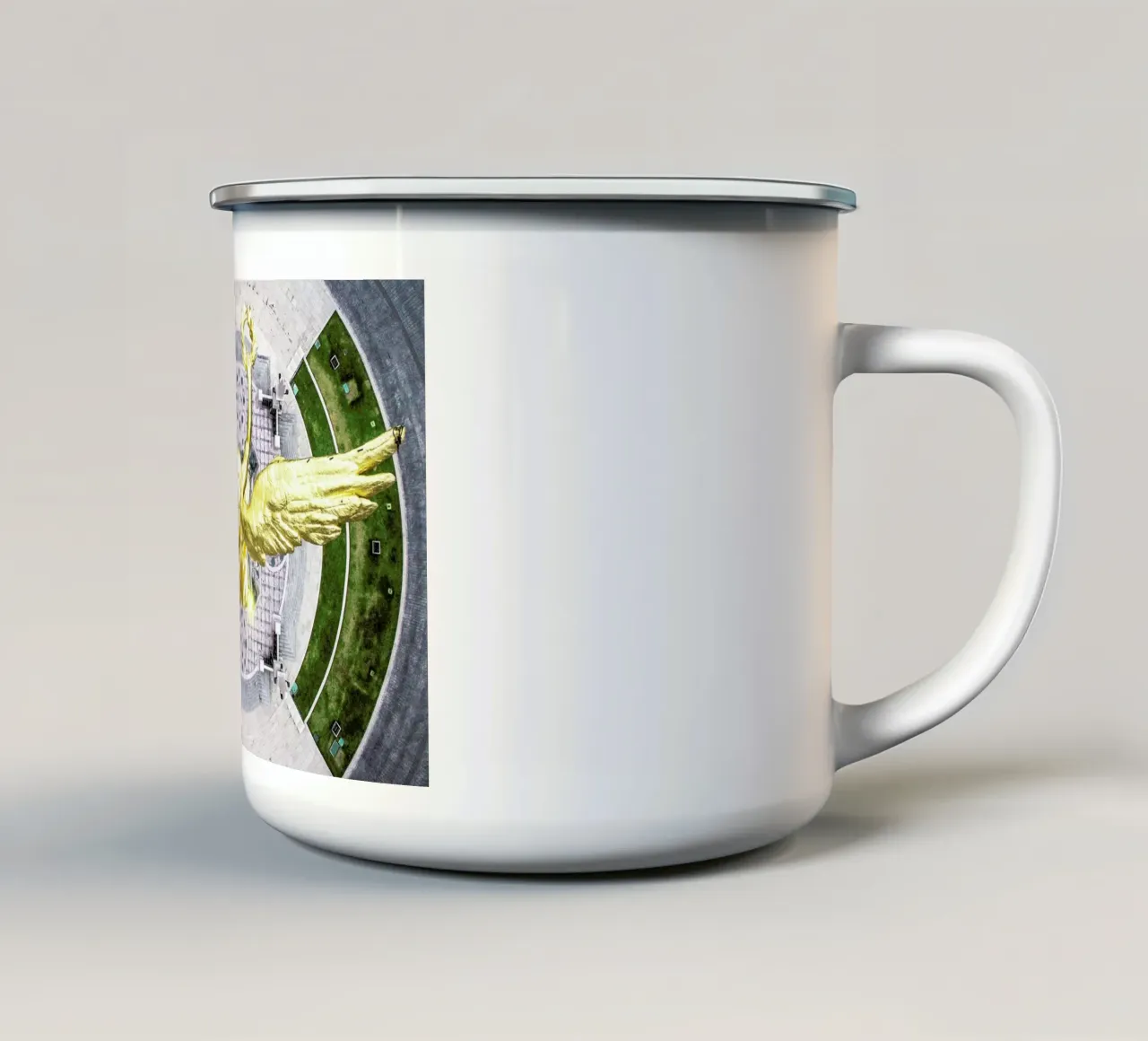 Angel tazza in smalto da ROBERTO H