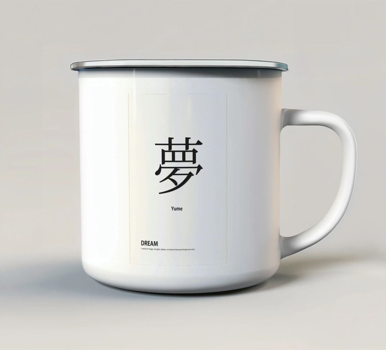 yume tazza in smalto da Yeadon