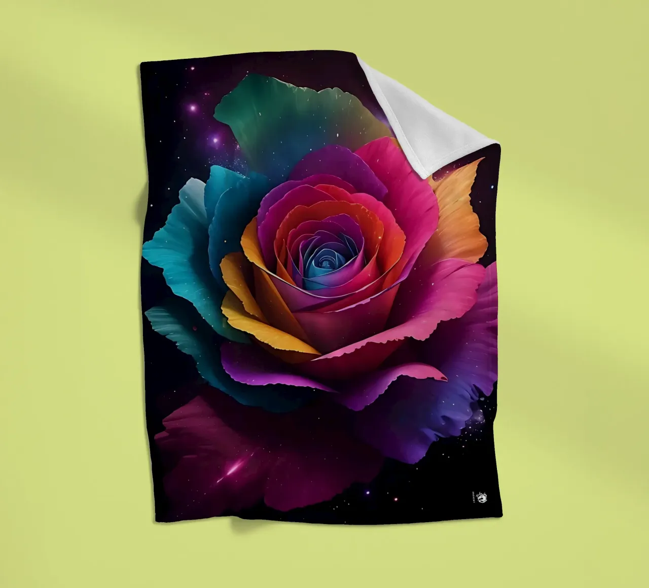 Nebula Rose Space coperta in pile da LM2KONE