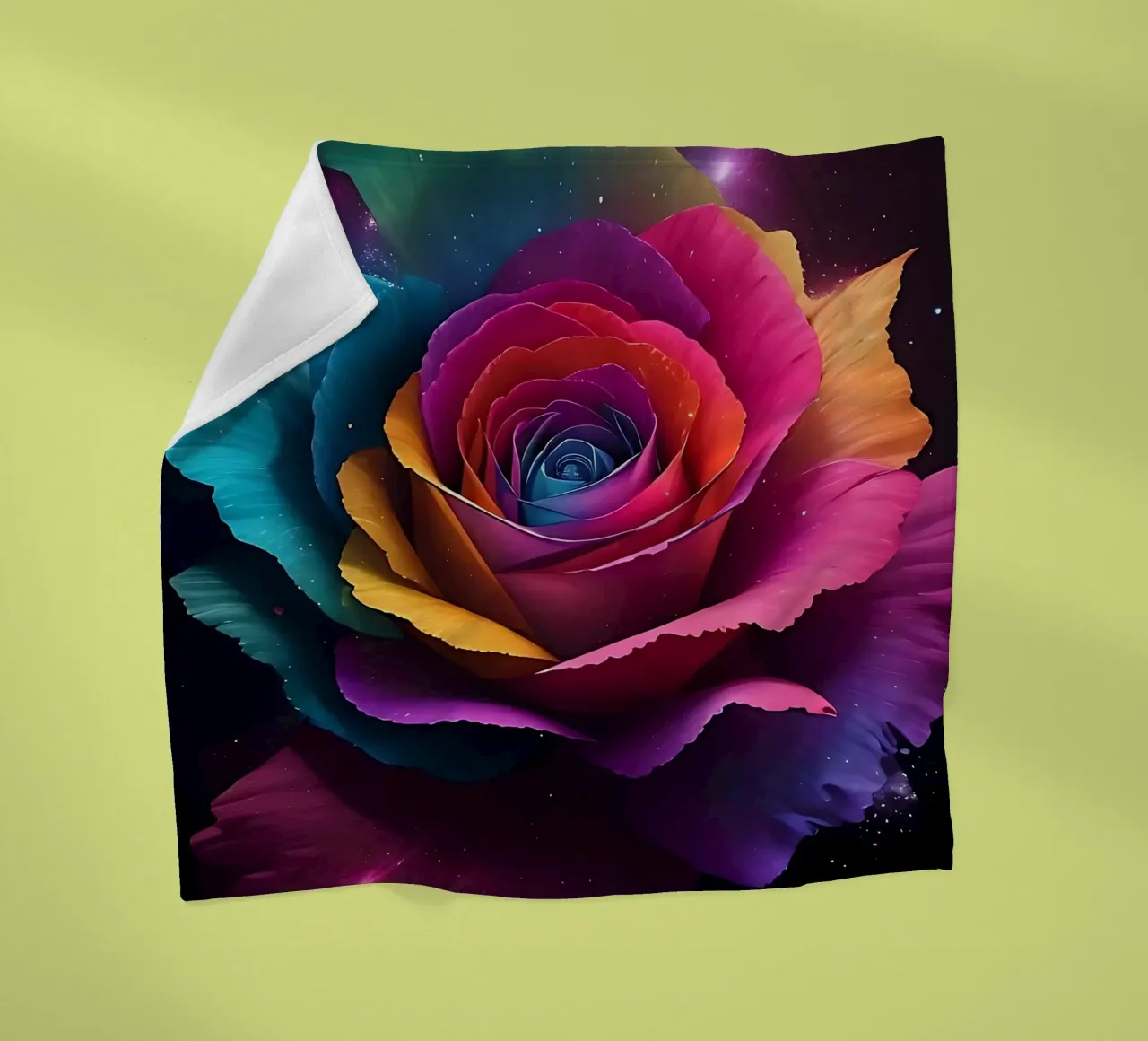 Nebula Rose Space coperta in pile da LM2KONE