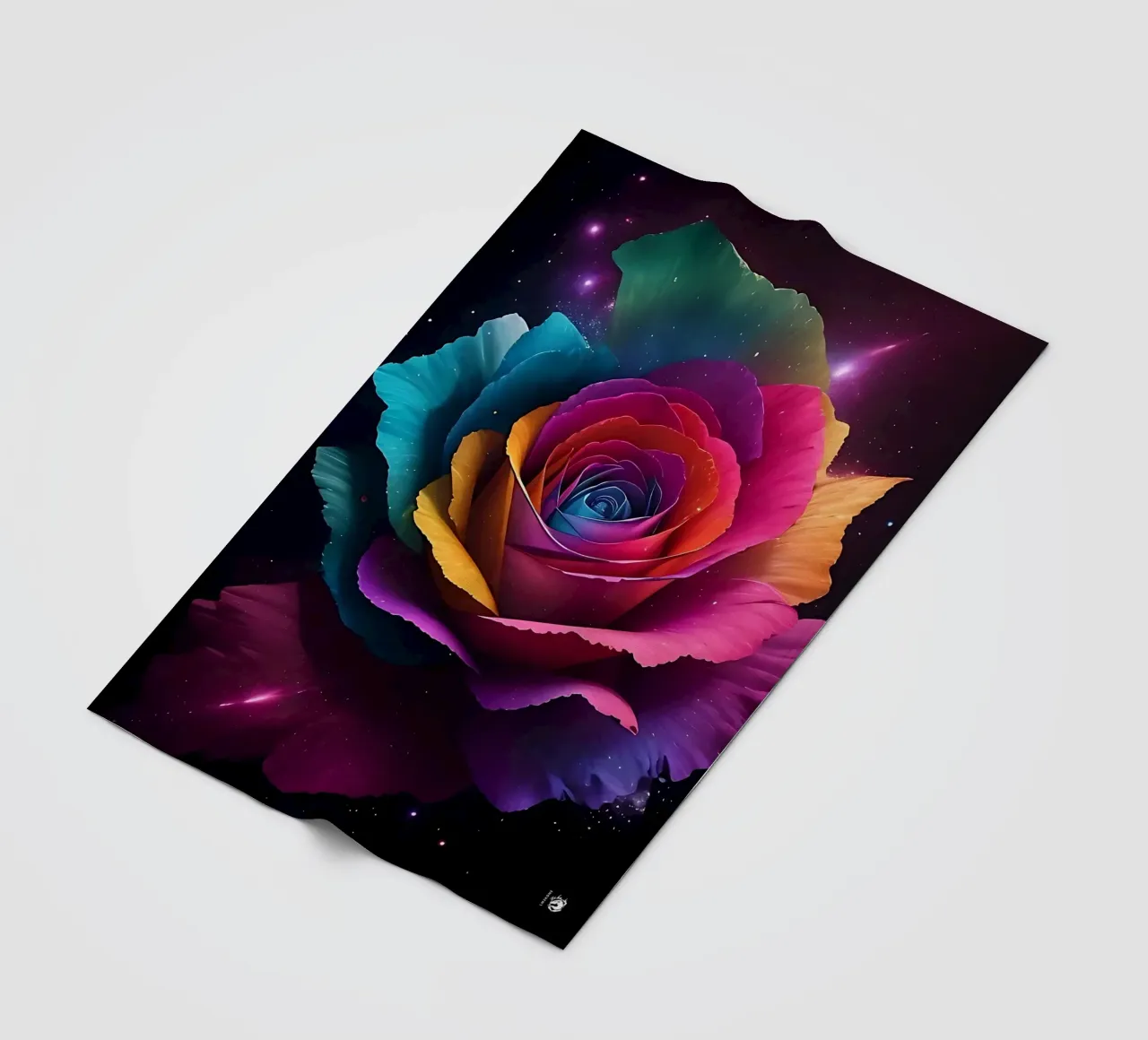 Nebula Rose Space coperta in pile da LM2KONE