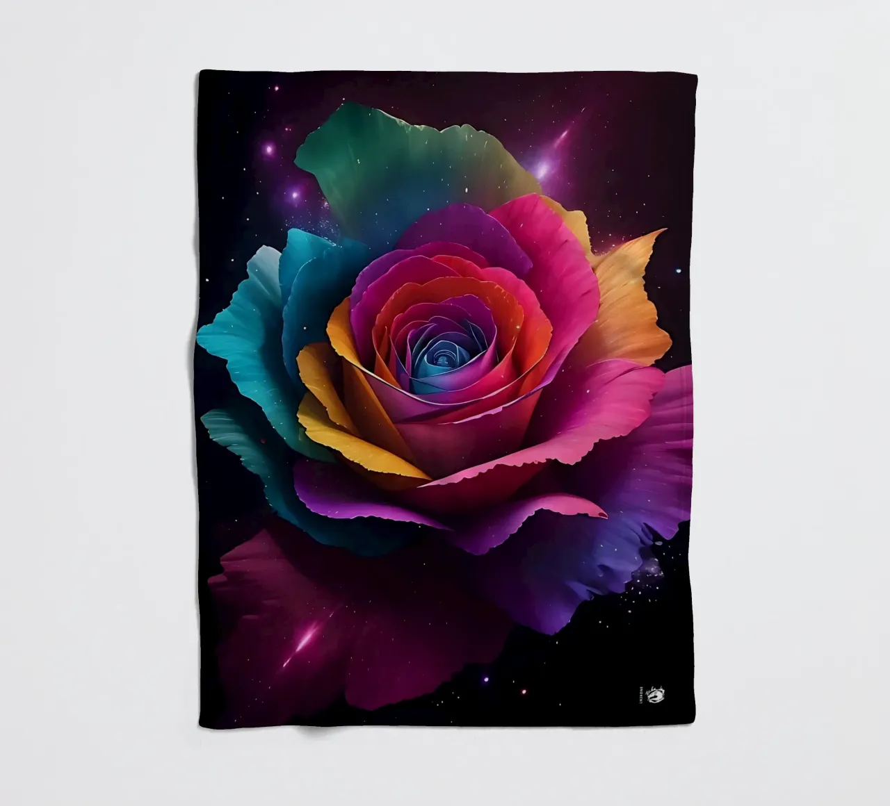Nebula Rose Space coperta in pile da LM2KONE