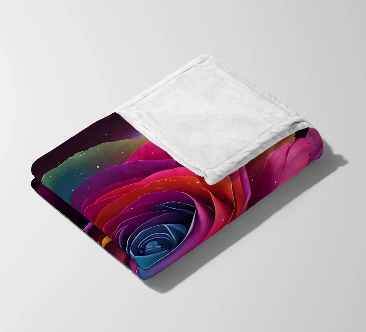 Nebula Rose Space coperta in pile da LM2KONE