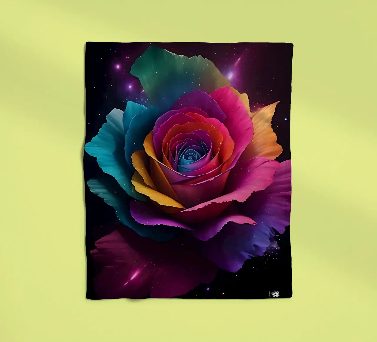 Nebula Rose Space coperta in pile da LM2KONE