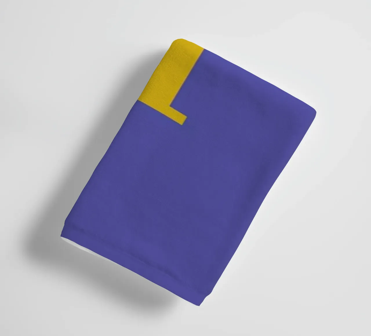 Blue Letter I asciugamano da bagno da Studio One