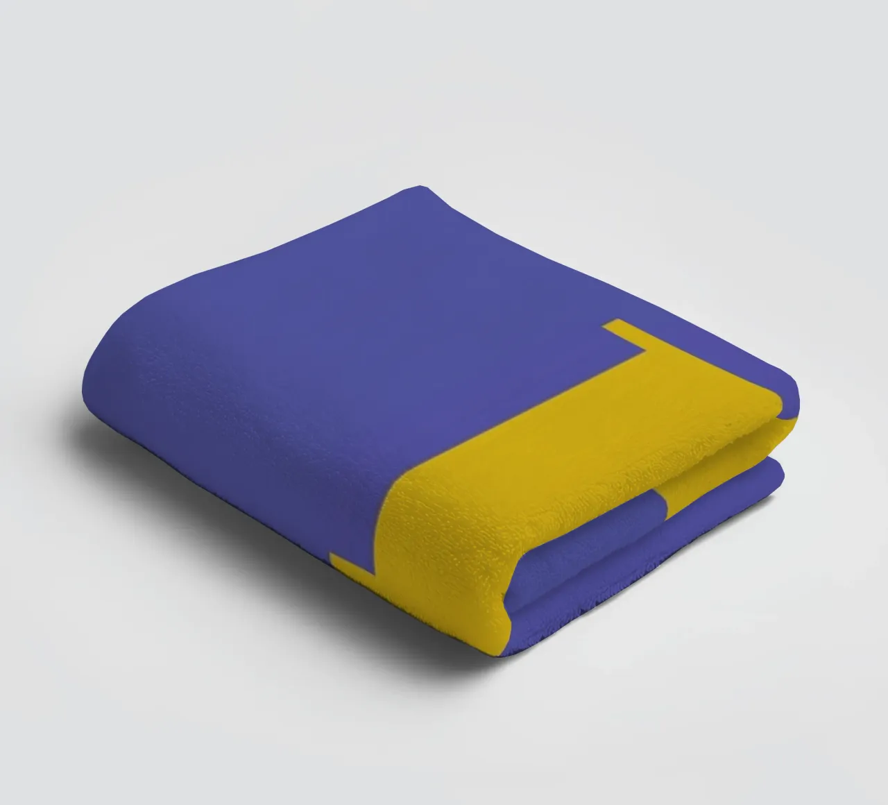 Blue Letter I asciugamano da bagno da Studio One