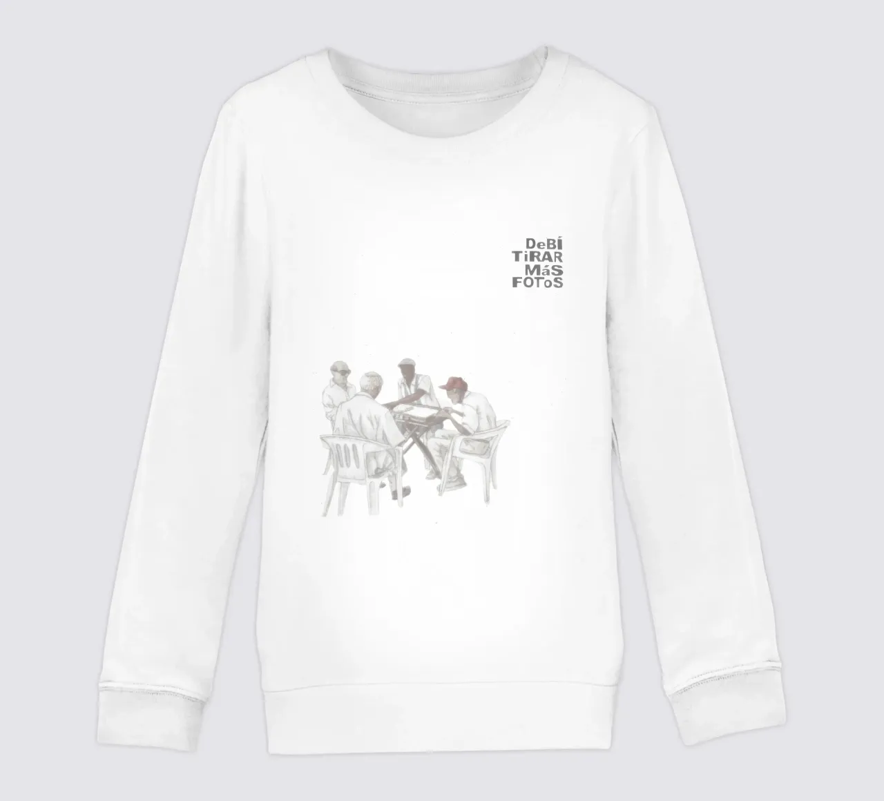 Bad Bunny DTMF Crema Domino Set V1 felpa bambino da heatherloulin