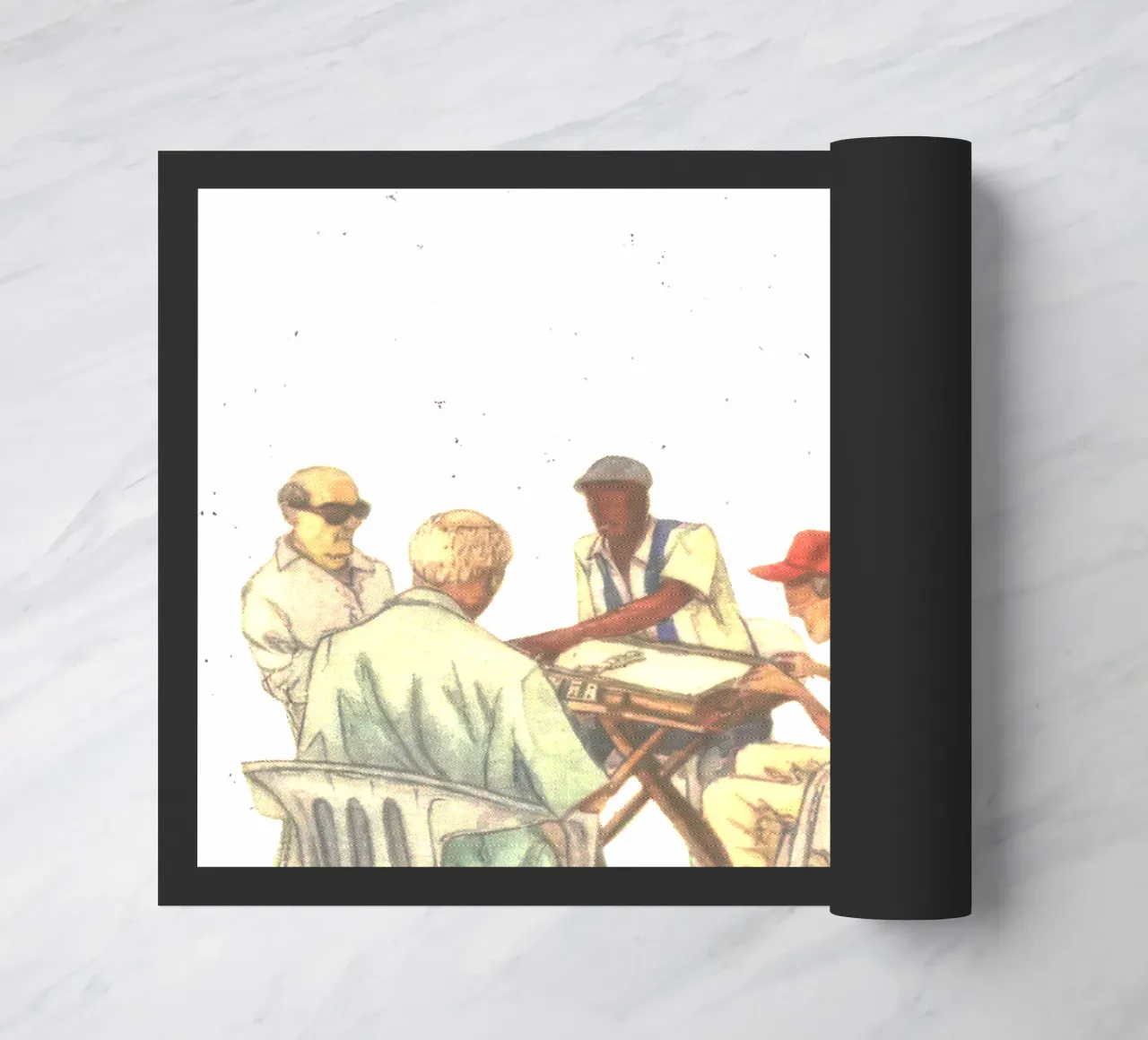 Bad Bunny DTMF Crema Domino Set V1 zerbino da heatherloulin