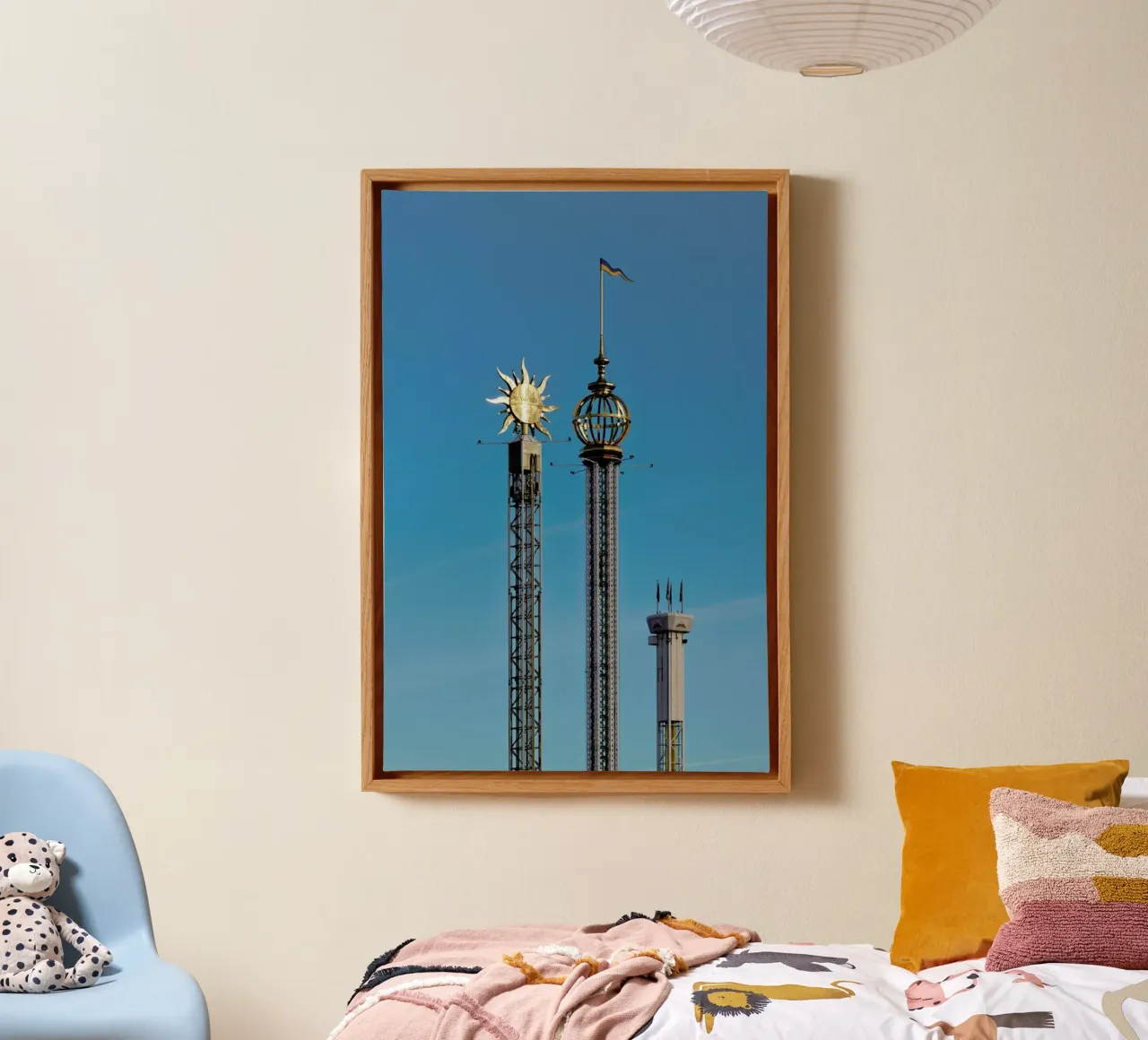 Groena Lund canvas with Floater frame by Michael Belhadi