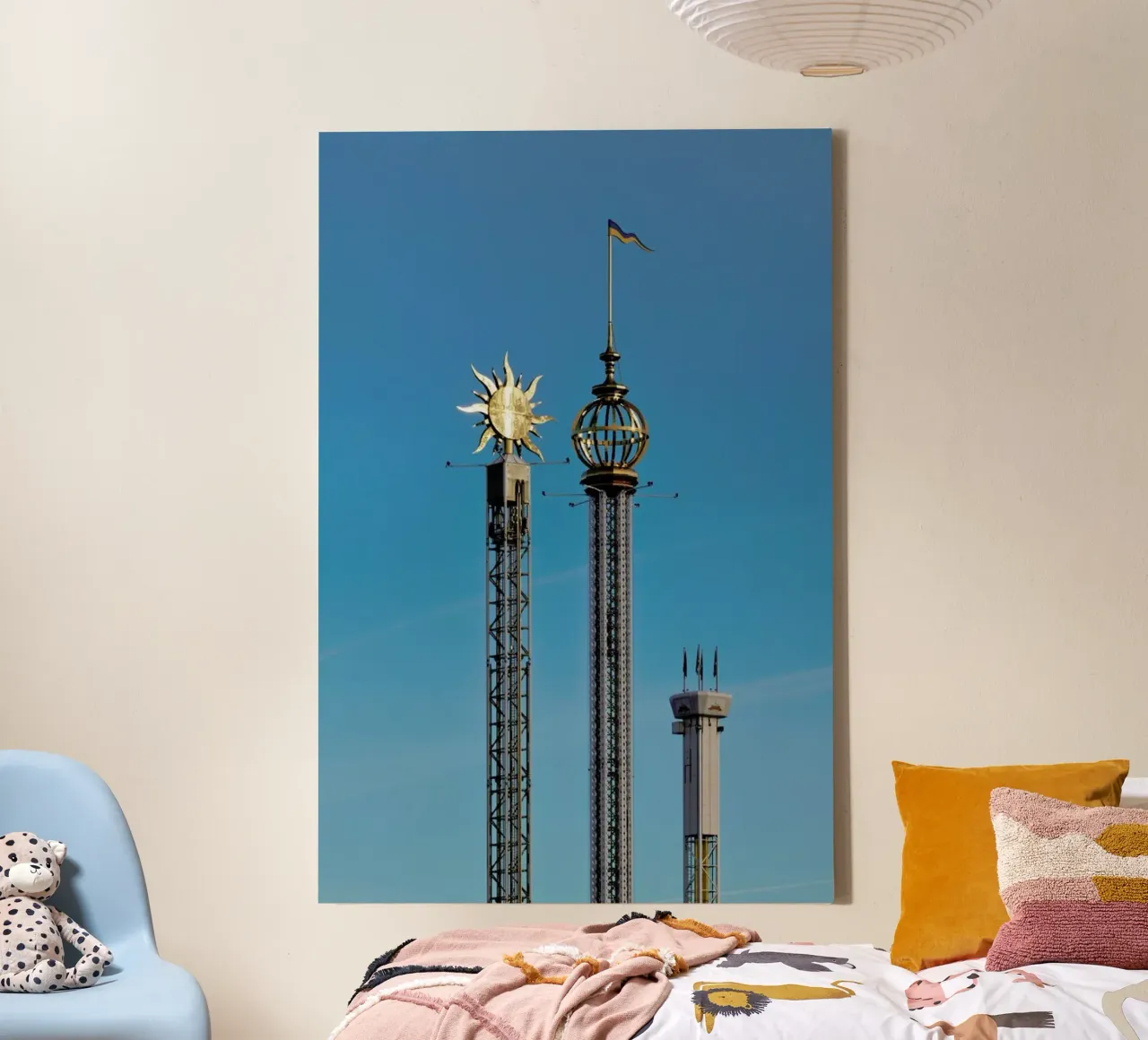 Groena Lund canvas with Floater frame by Michael Belhadi