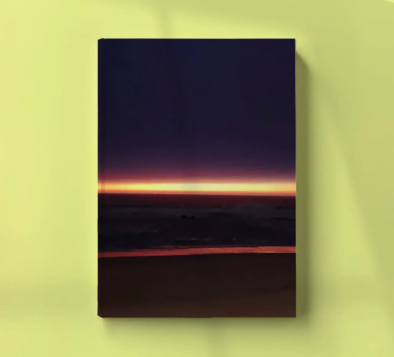 Sunset With Sahara Sands notebook by Teresa André