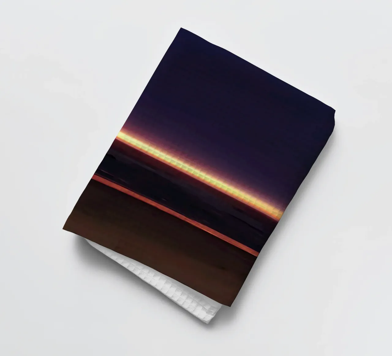 Sunset With Sahara Sands tea towel by Teresa André