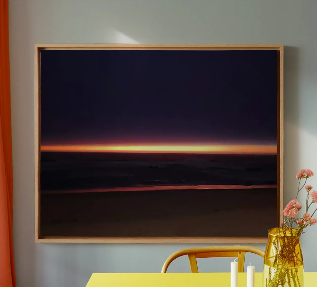 Sunset With Sahara Sands canvas by Teresa André