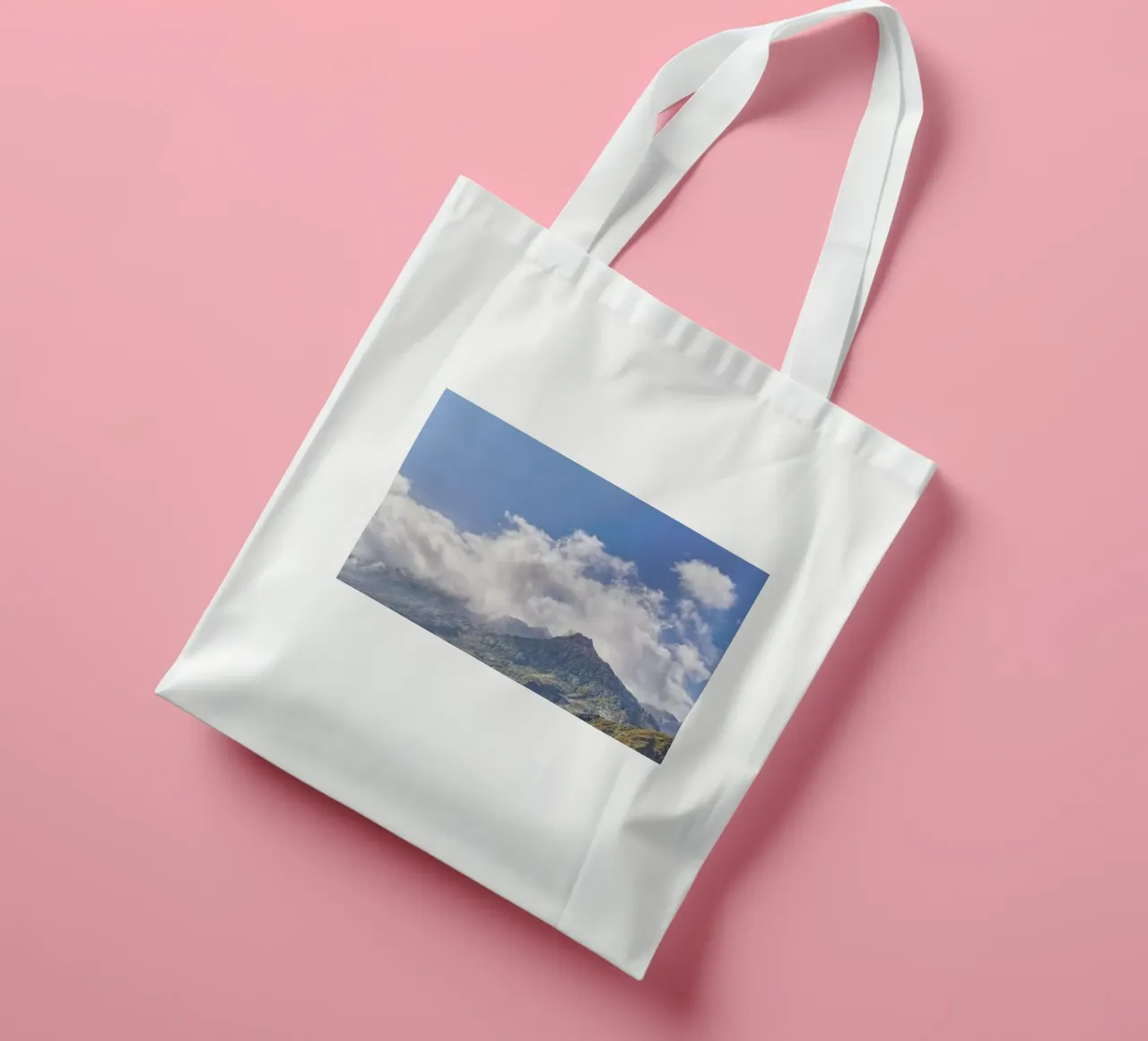 Gotthard Pass borsa in juta da Nur Mut