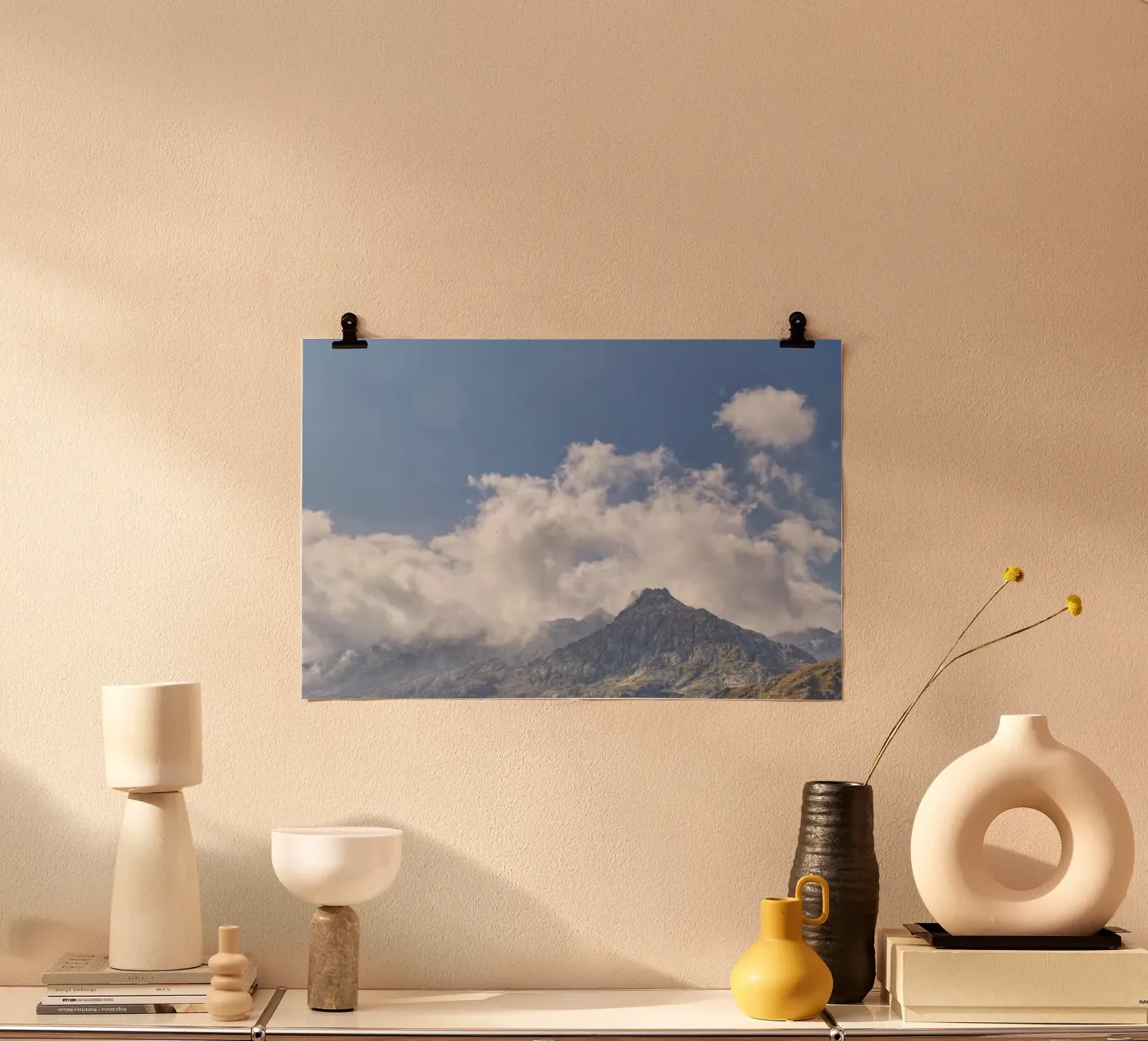 Gotthard Pass poster van Nur Mut