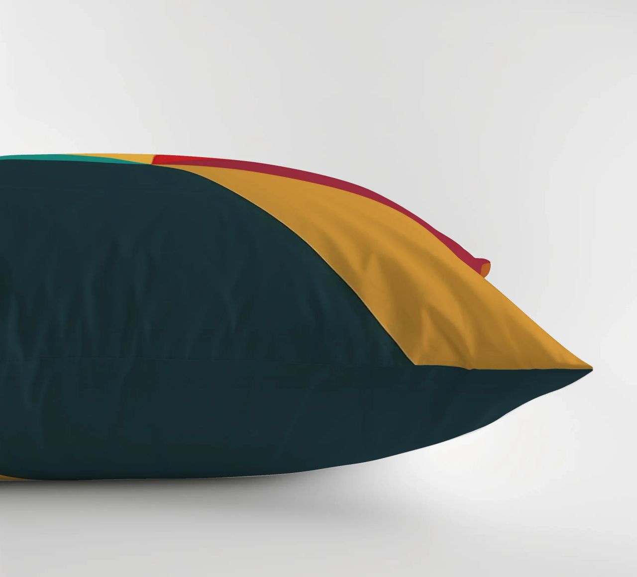 colore di tendenza astratto 9 cuscino da Yeadon