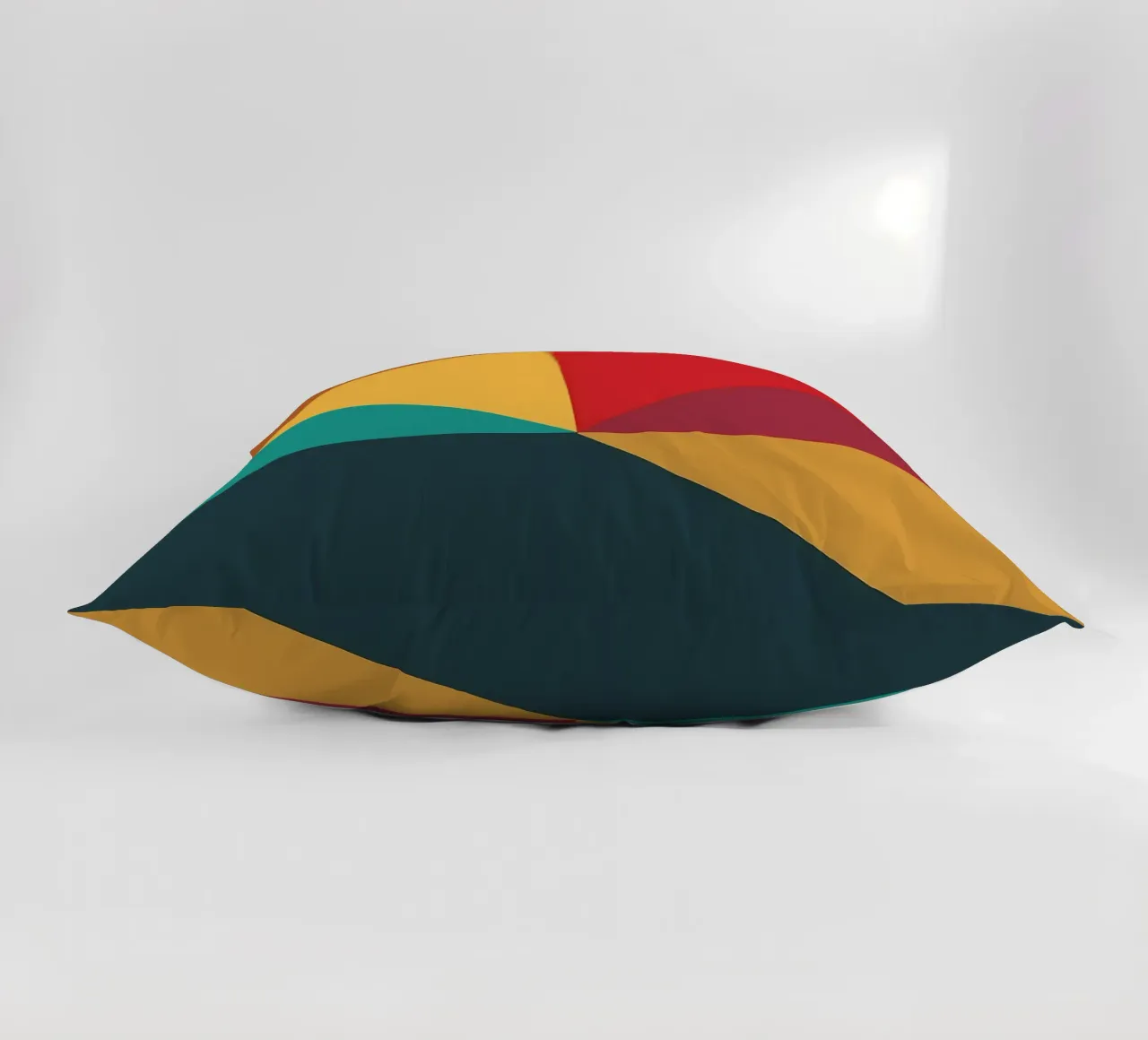 colore di tendenza astratto 9 cuscino da Yeadon