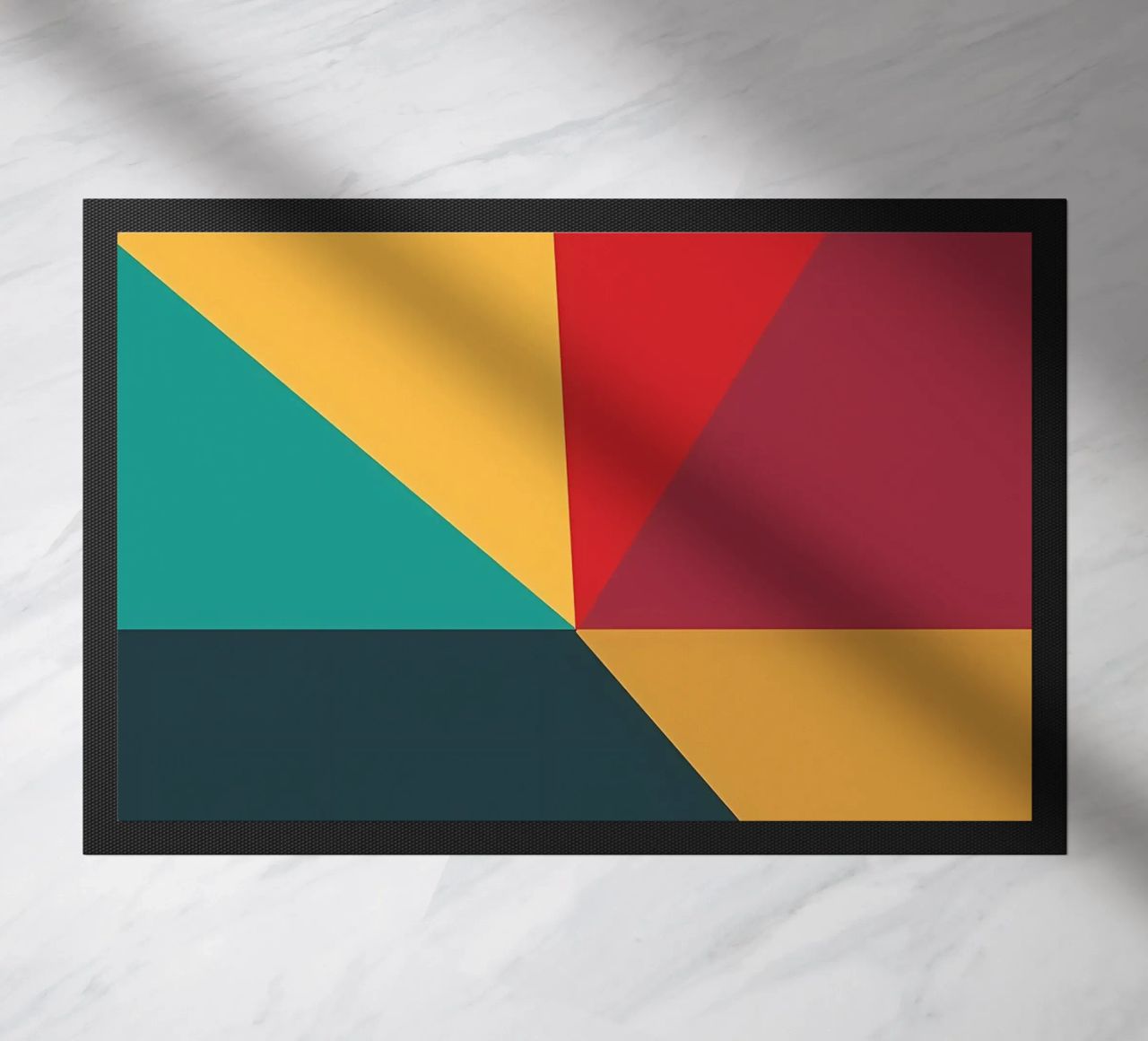 colore di tendenza astratto 9 zerbino da Yeadon