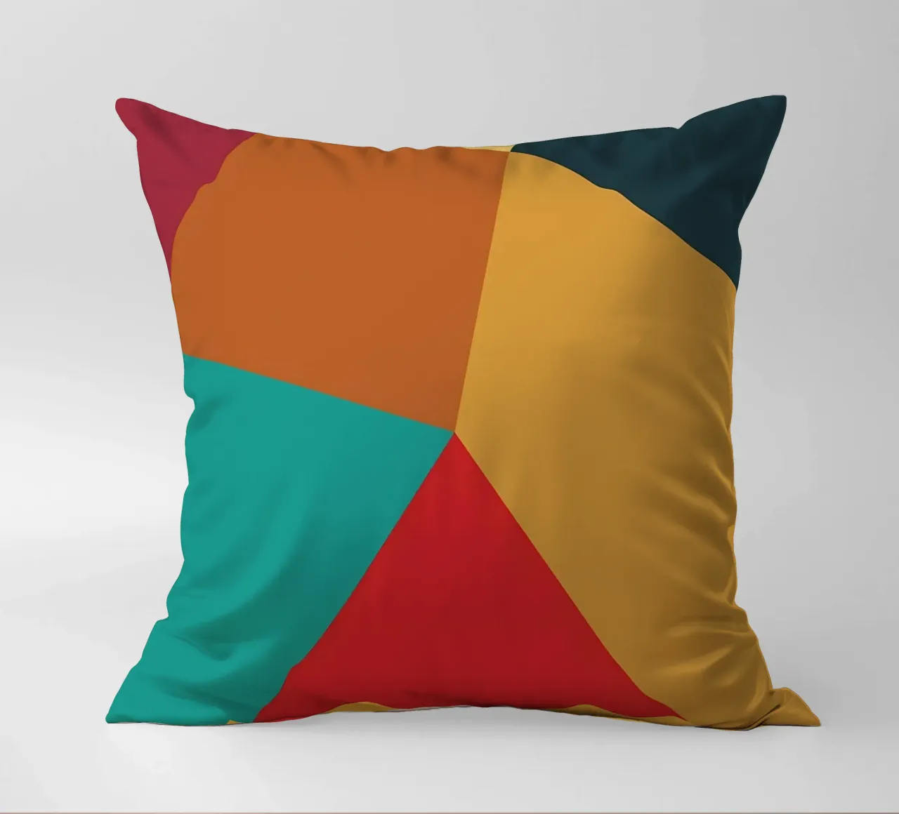 colore di tendenza astratto 8 cuscino da Yeadon