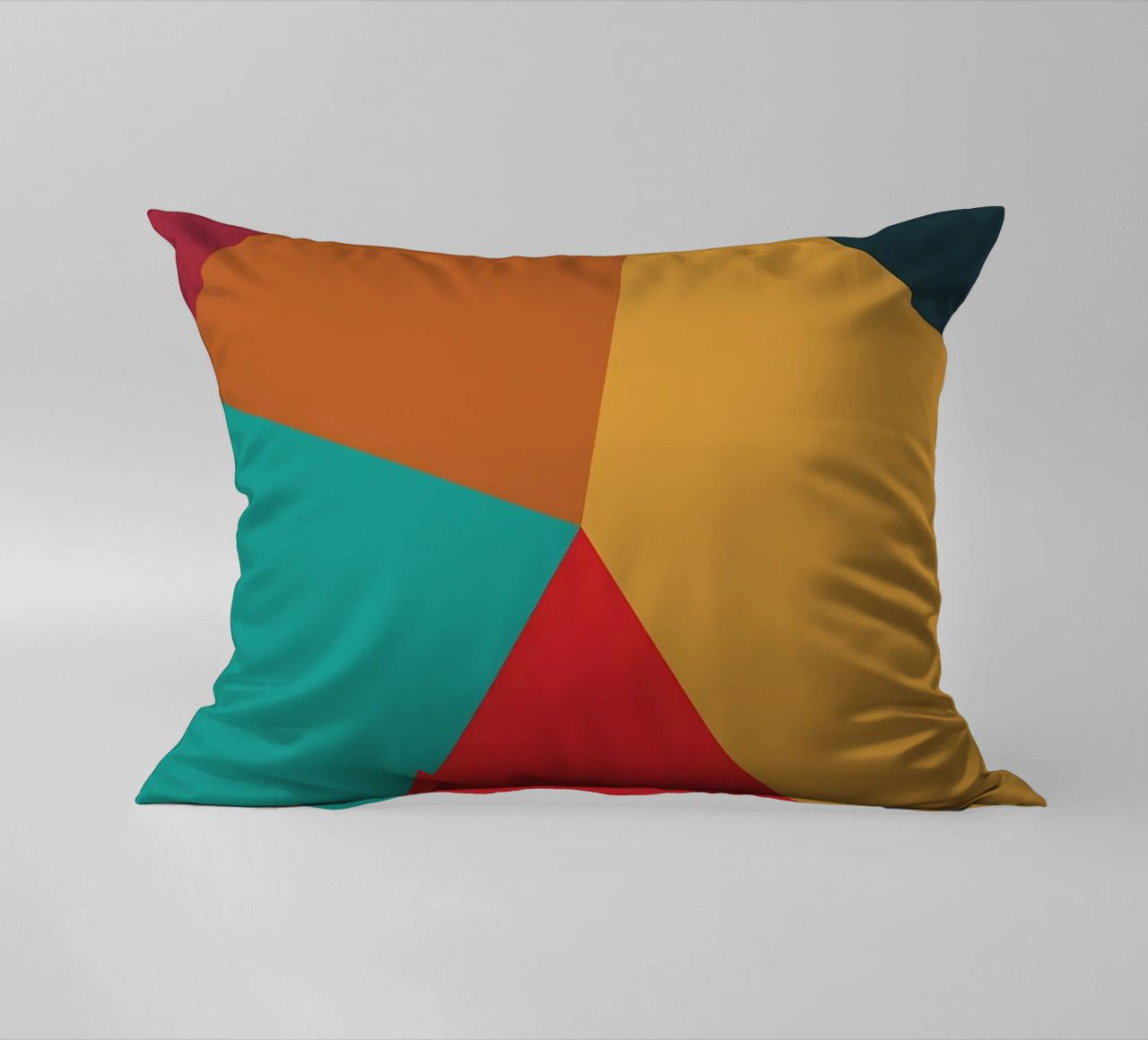 colore di tendenza astratto 8 cuscino da Yeadon