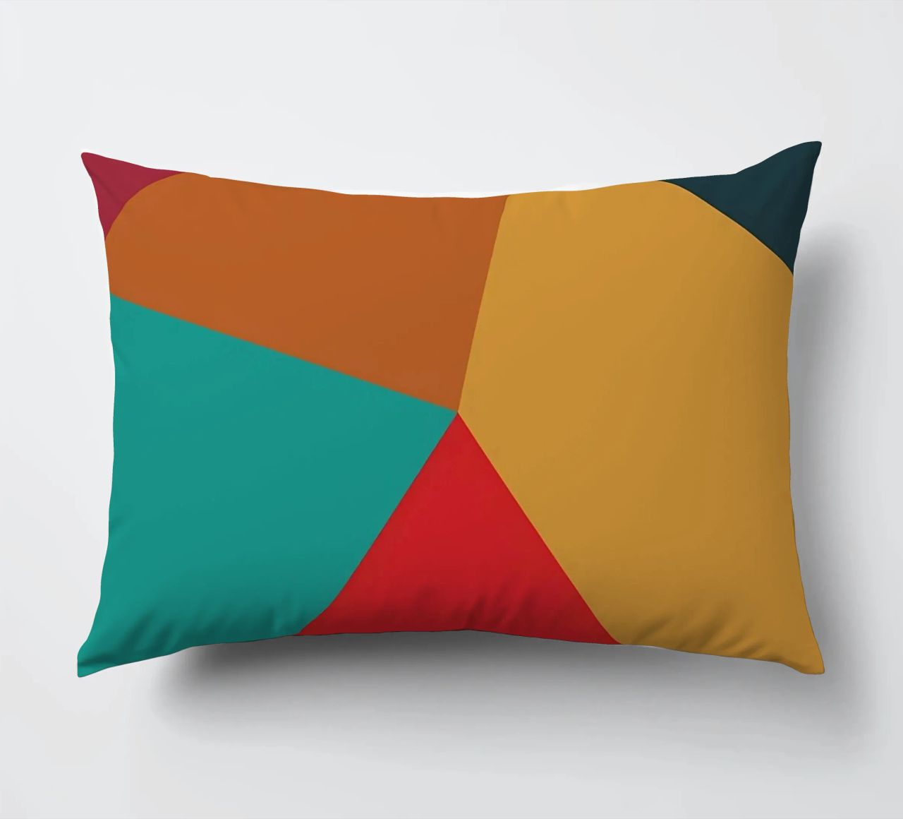 colore di tendenza astratto 8 cuscino da Yeadon