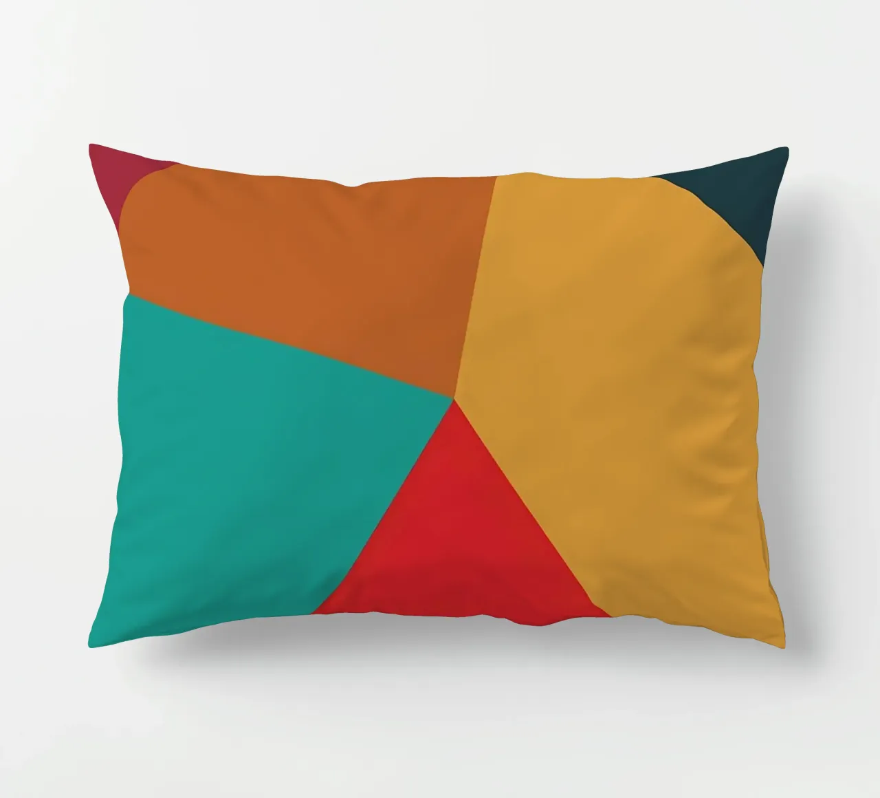 colore di tendenza astratto 8 cuscino da Yeadon