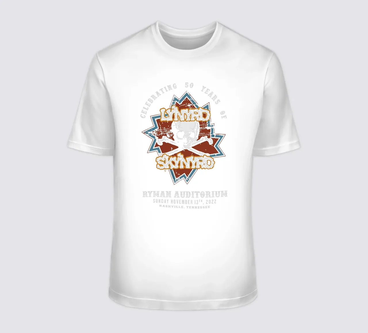Lynyrd Skynyrd Anniversary 50th t-shirt da heatherloulin