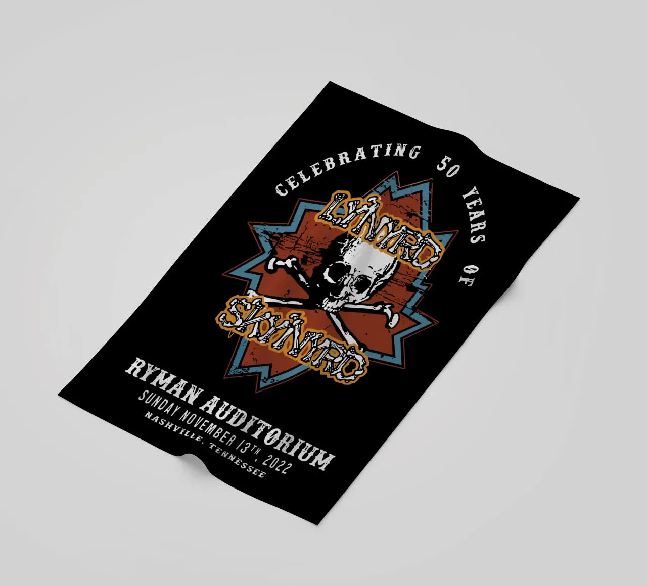 Lynyrd Skynyrd Verjaardag 50e strandhanddoek van heatherloulin