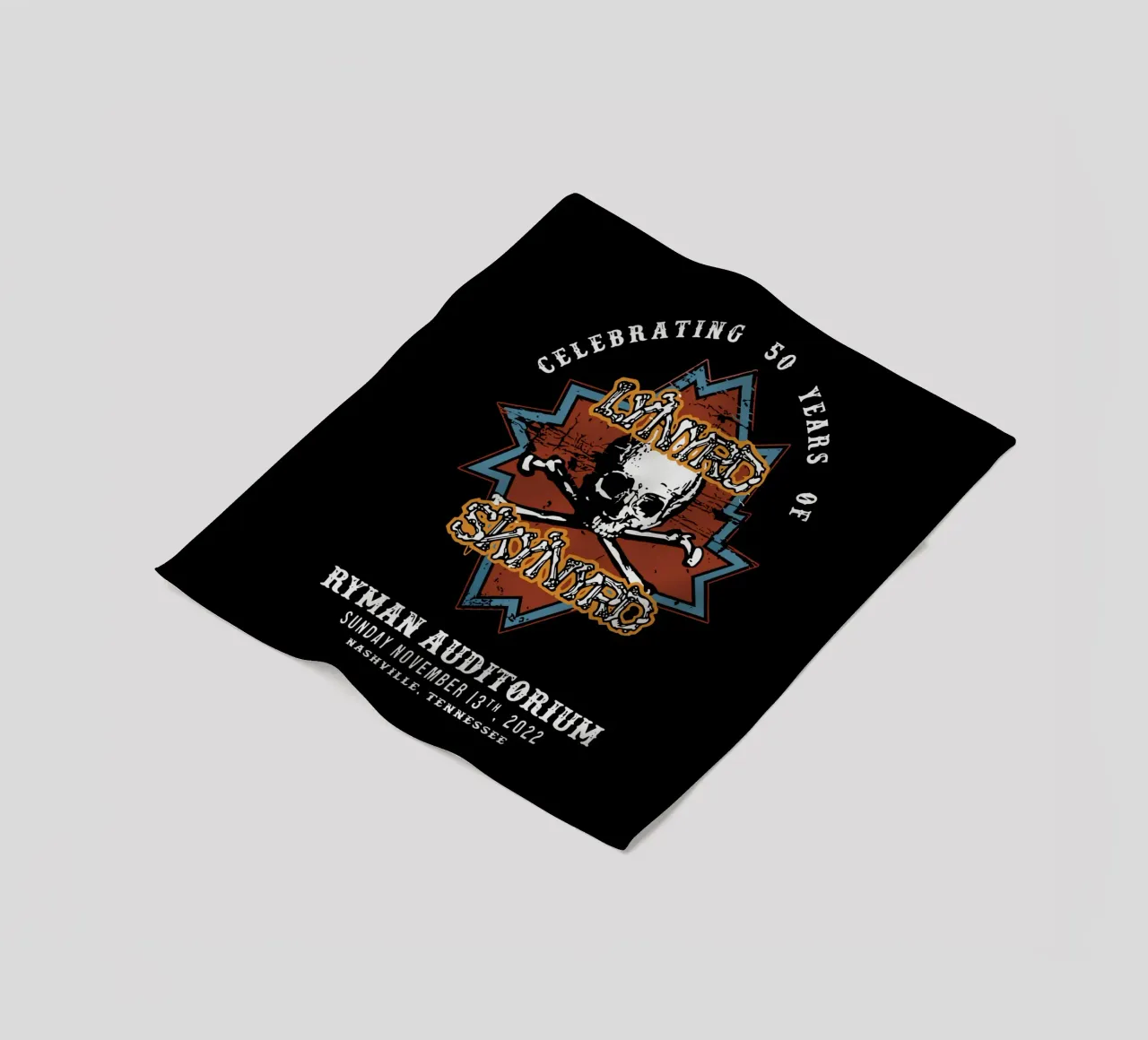 Lynyrd Skynyrd Anniversary 50th coperta in pile da heatherloulin