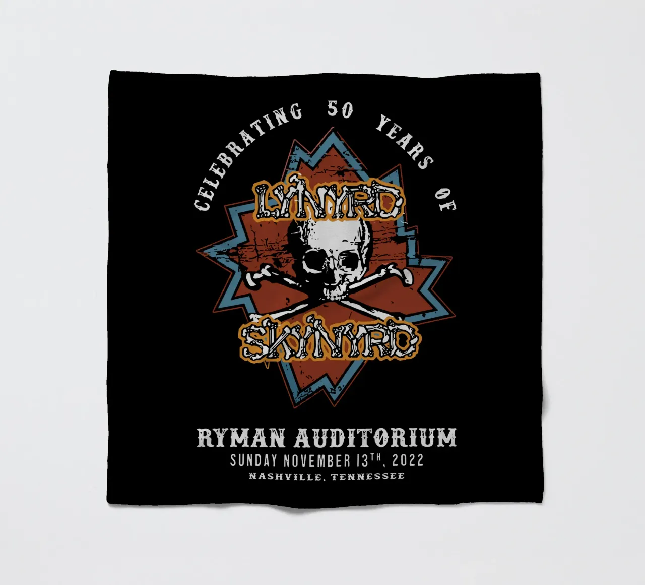 Lynyrd Skynyrd Anniversary 50th coperta in pile da heatherloulin