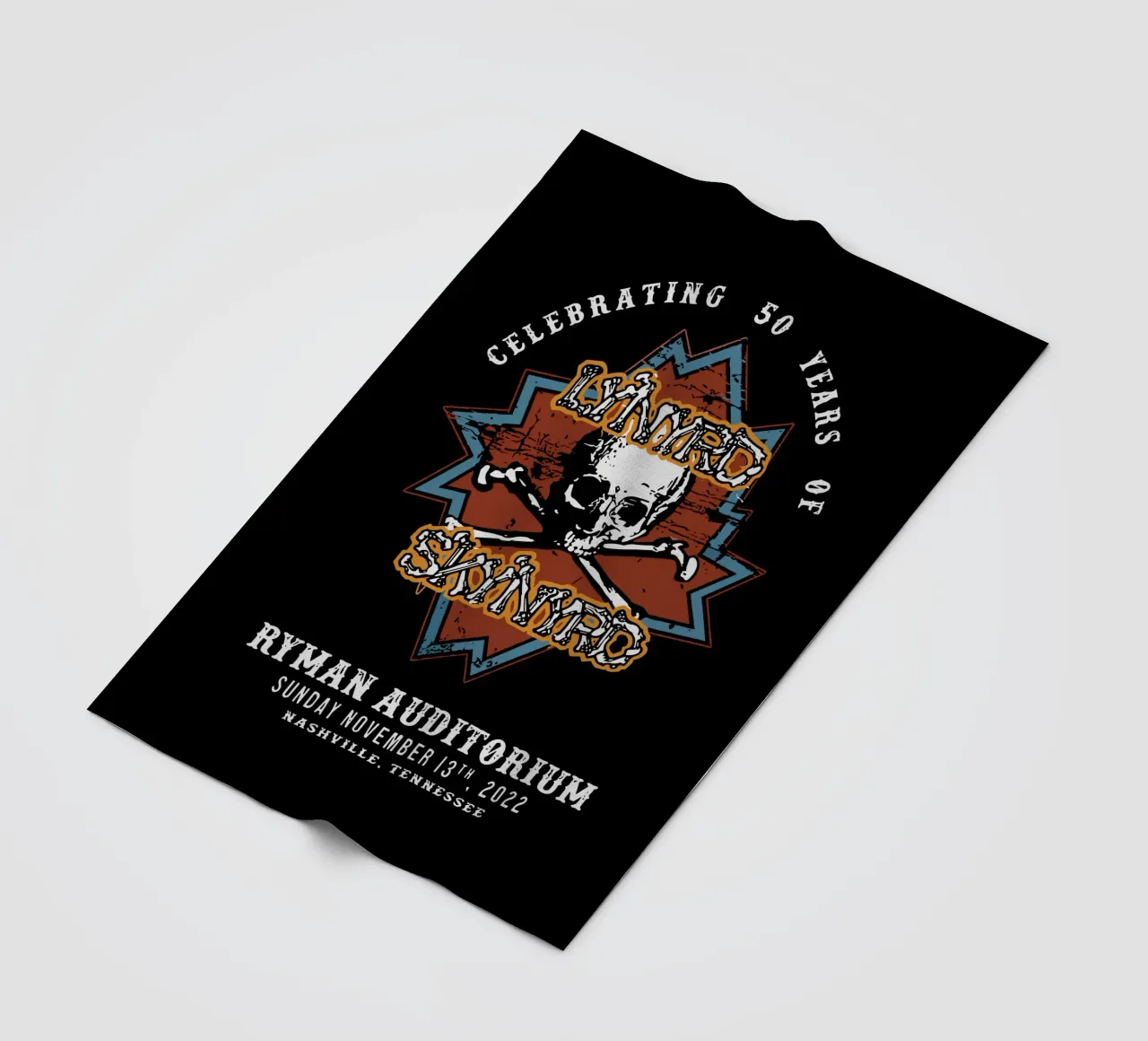 Lynyrd Skynyrd Anniversary 50th coperta in pile da heatherloulin