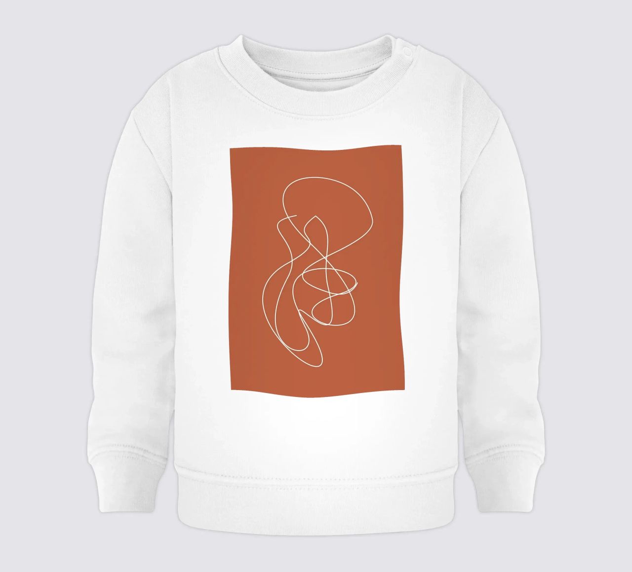 linea astratta4 felpa neonato da Book
