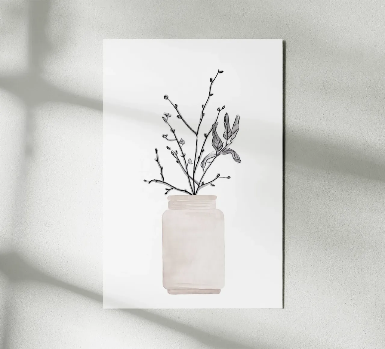 Winter Flower alu-dibond by KRUTH DESIGN