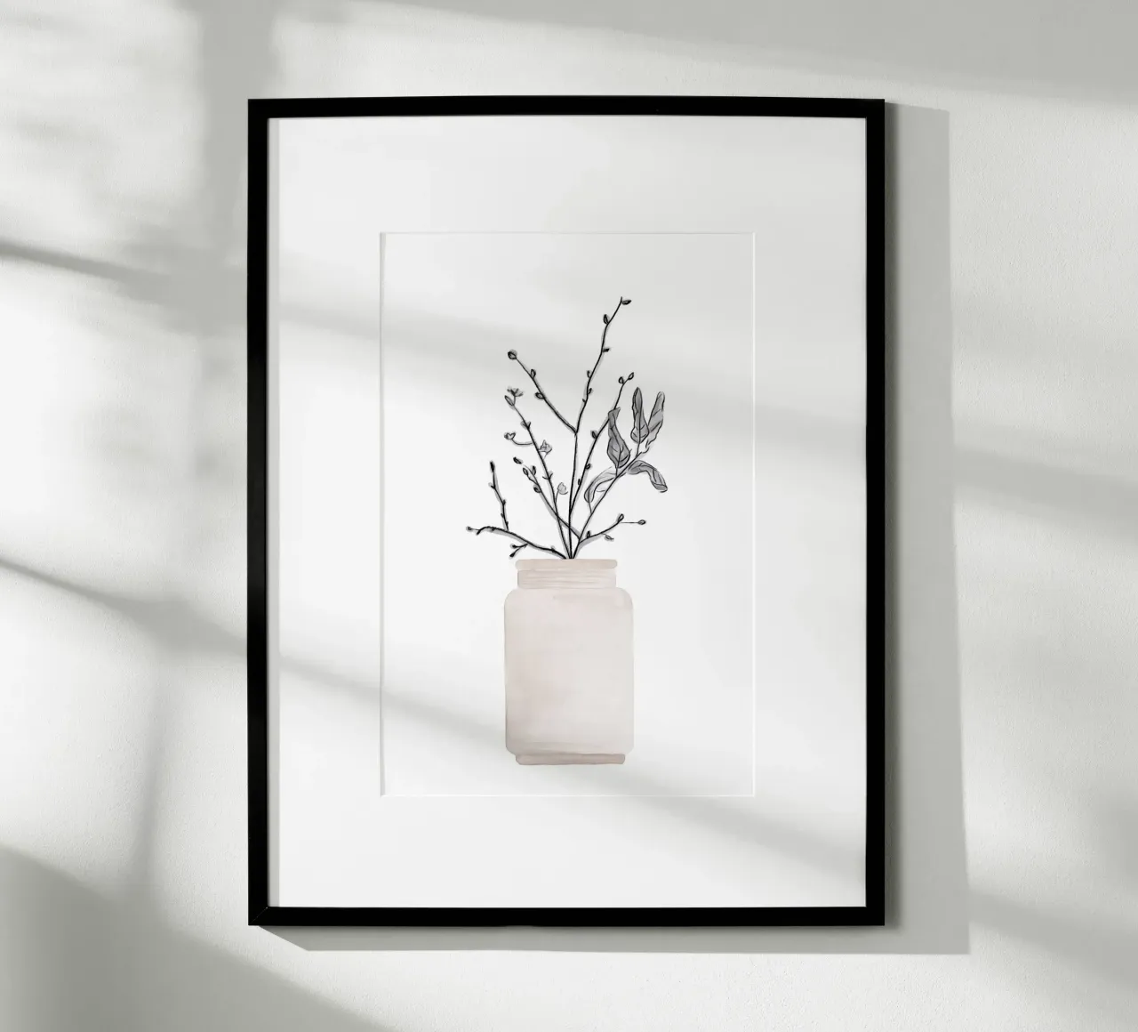 Winter Flower poster da KRUTH DESIGN