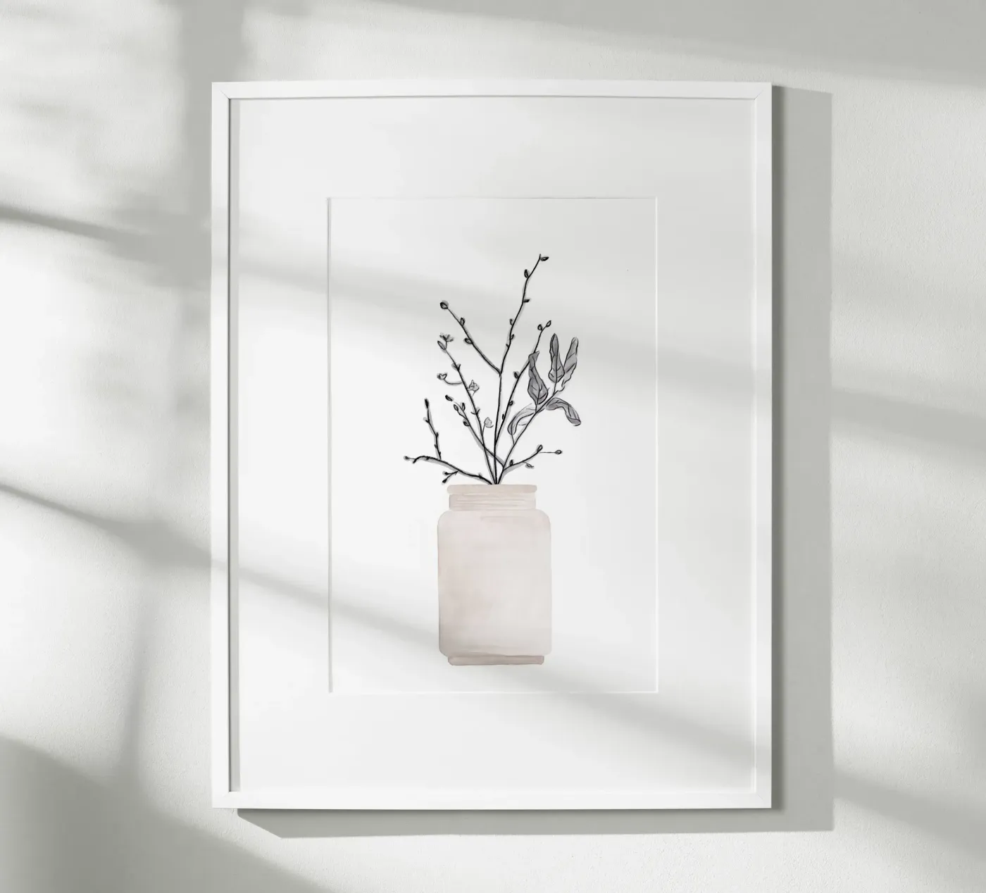 Winter Flower poster da KRUTH DESIGN