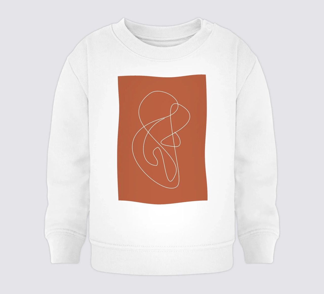 linea astratta3 felpa neonato da Book