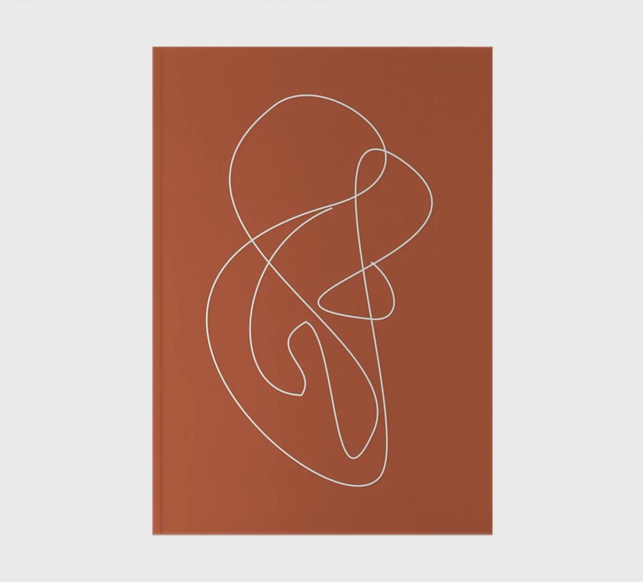 abstract line3 notebook by Book