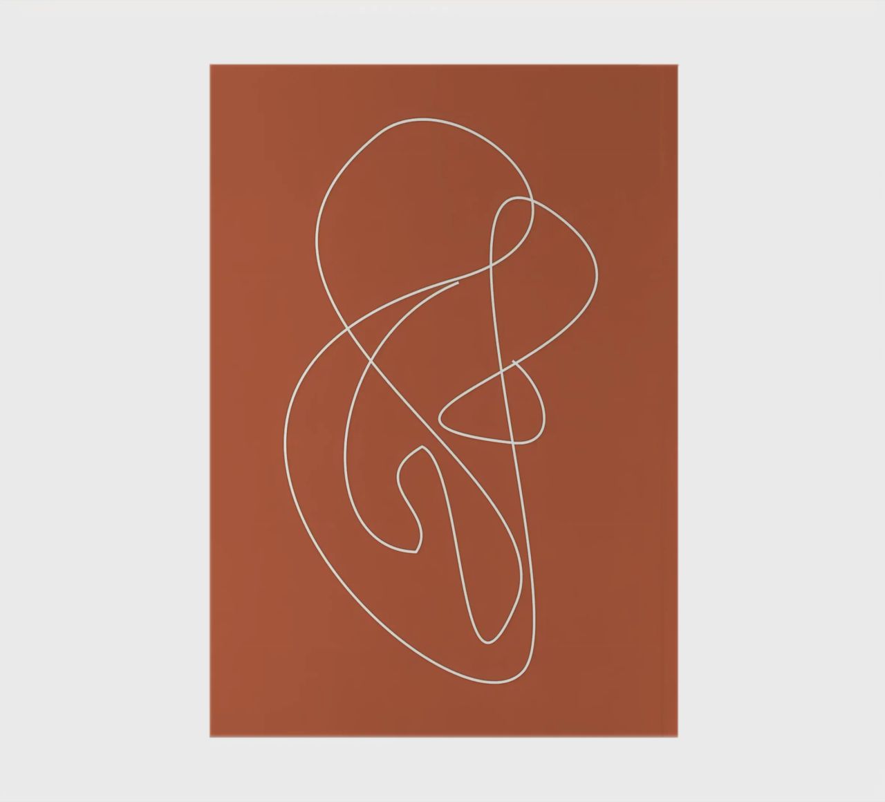 abstract line3 notebook by Book