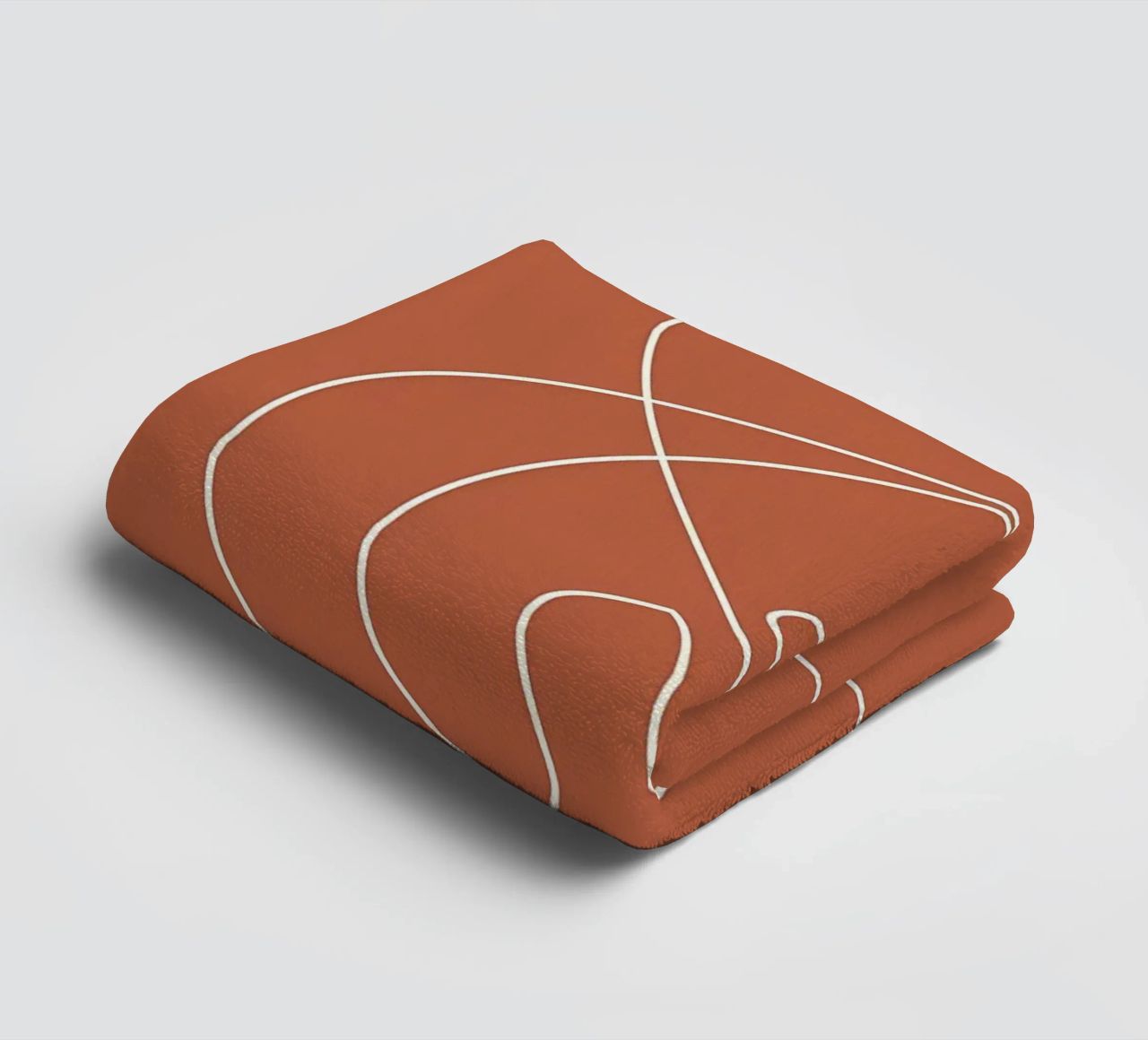 abstract line3 towel by Book