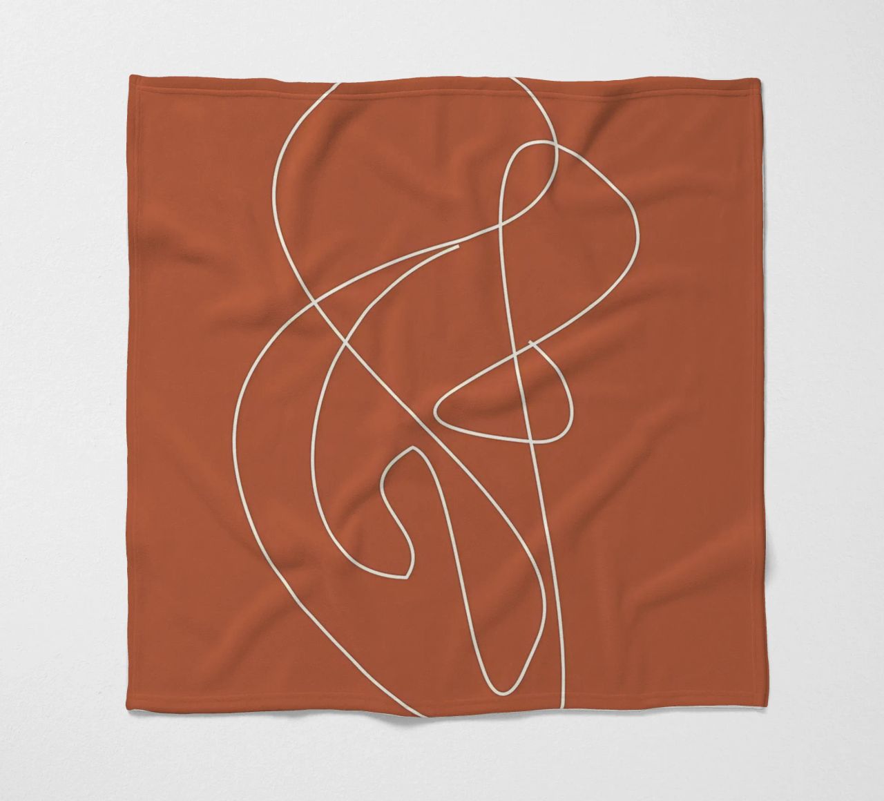 abstract line3 fleece blanket by Book