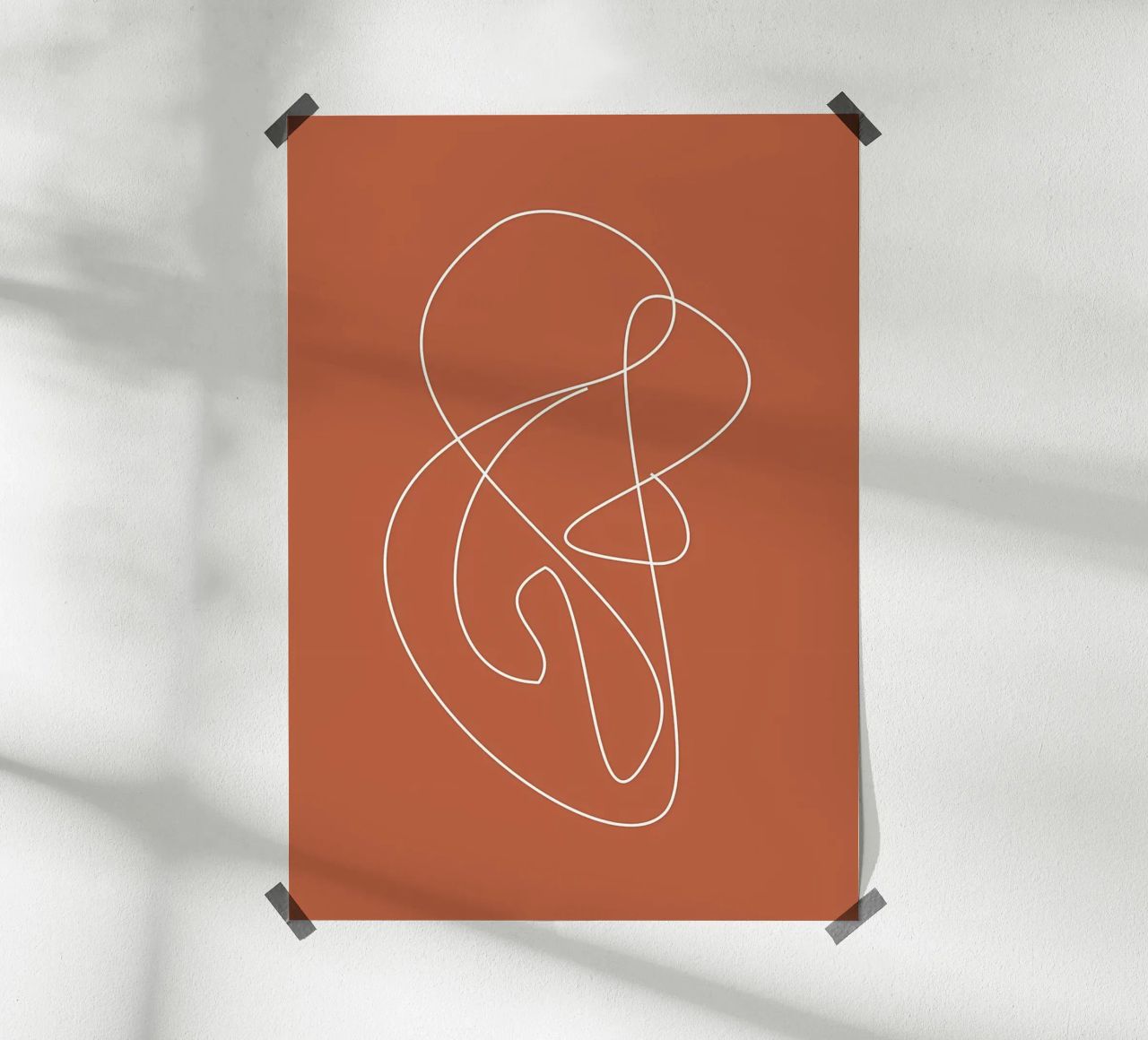 abstract line3 poster by Book