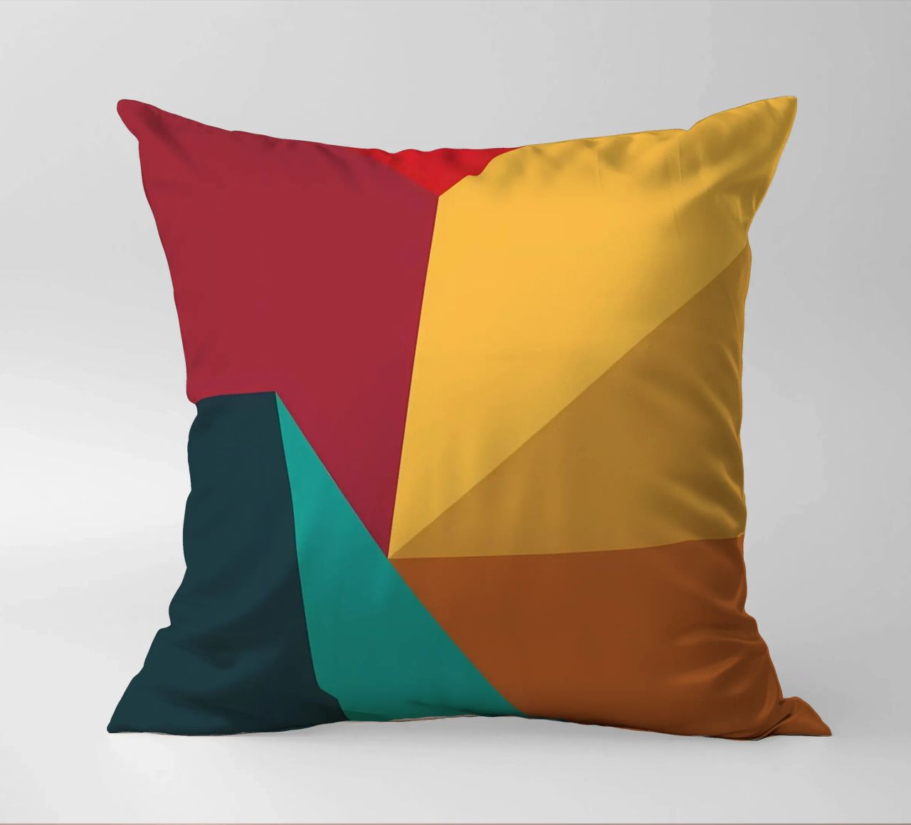 colore di tendenza astratto 6 cuscino da Yeadon