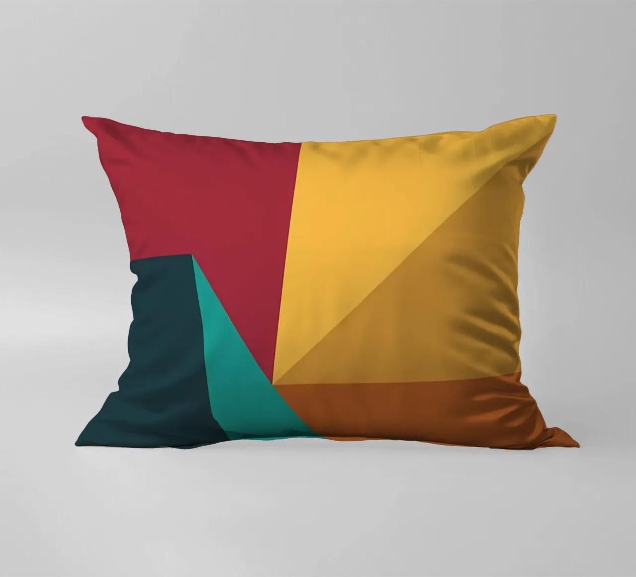 colore di tendenza astratto 6 cuscino da Yeadon