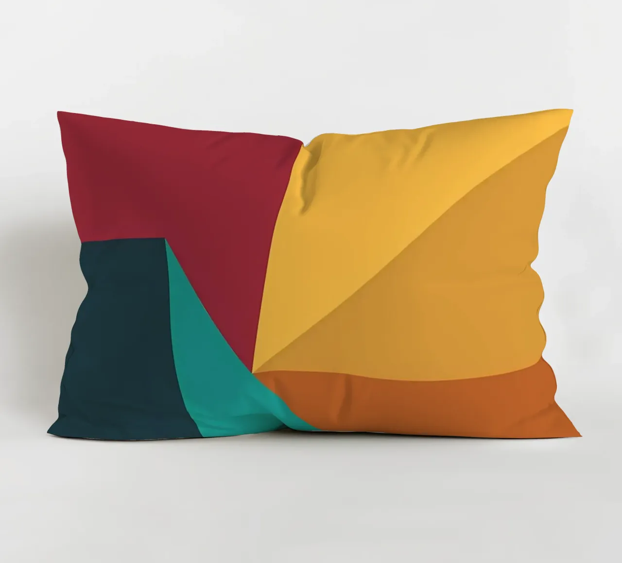 colore di tendenza astratto 6 cuscino da Yeadon