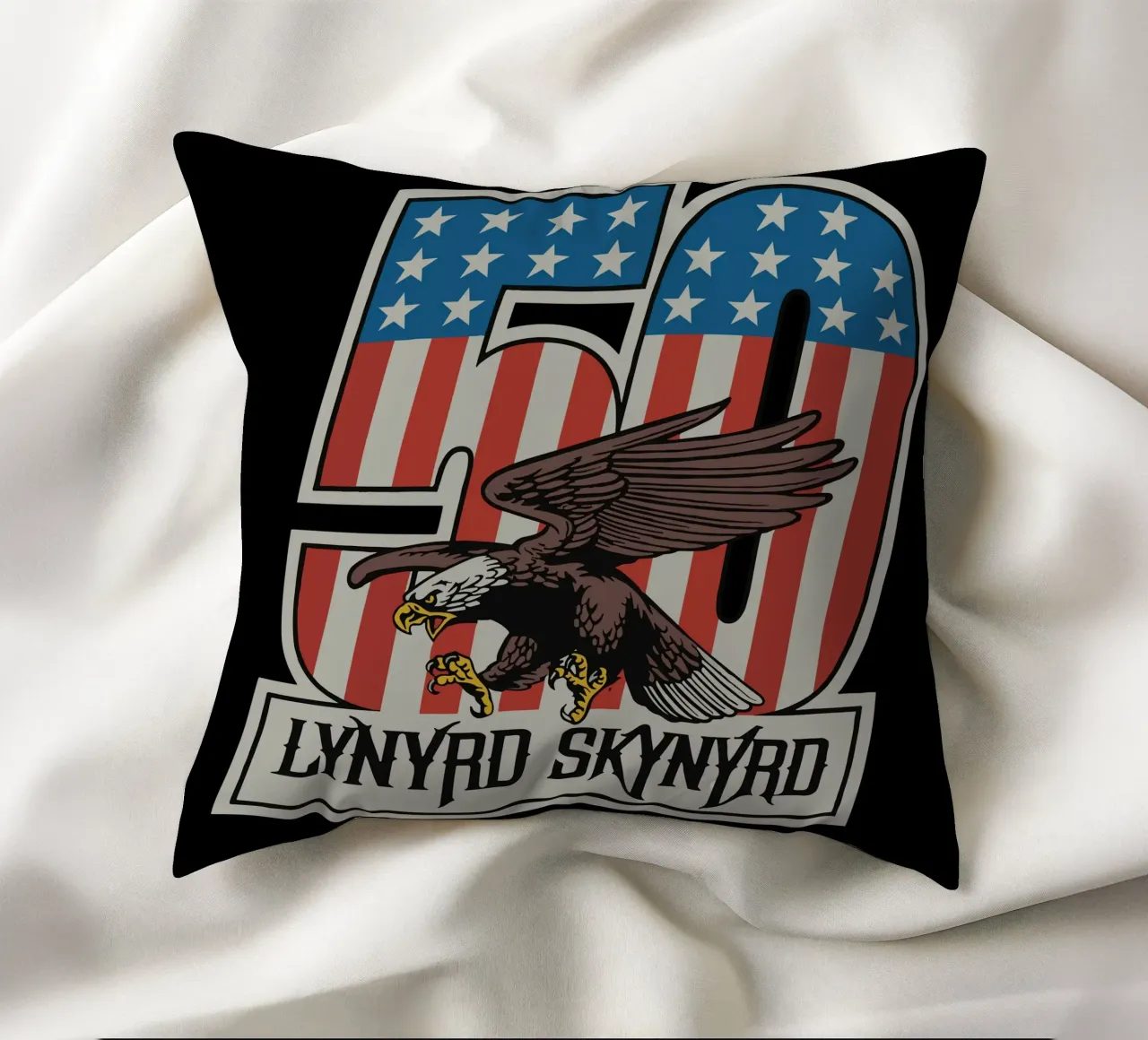 Lynyrd Skynyrd Eagle Flying cuscino da heatherloulin