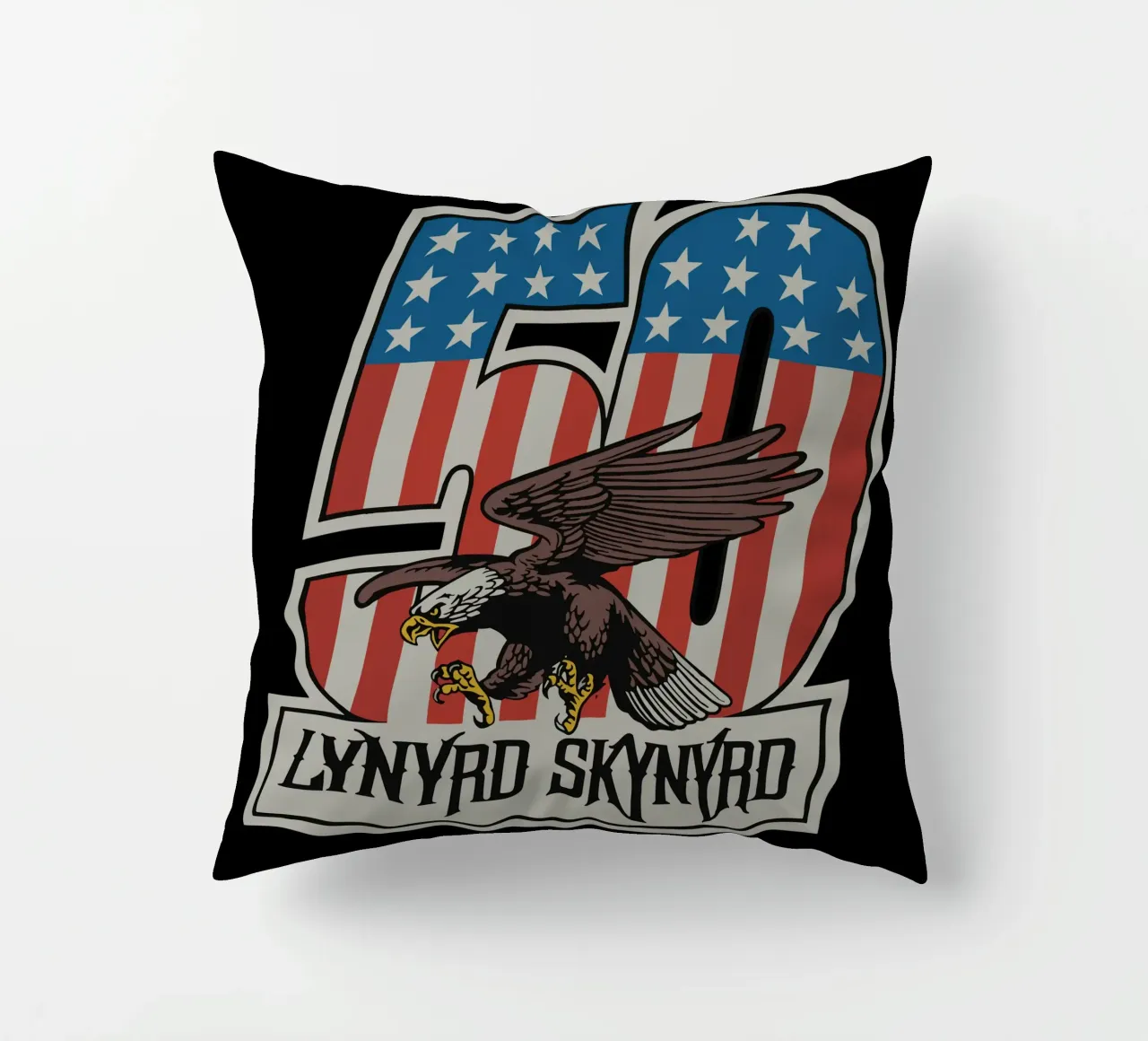 Lynyrd Skynyrd Eagle Flying cuscino da heatherloulin