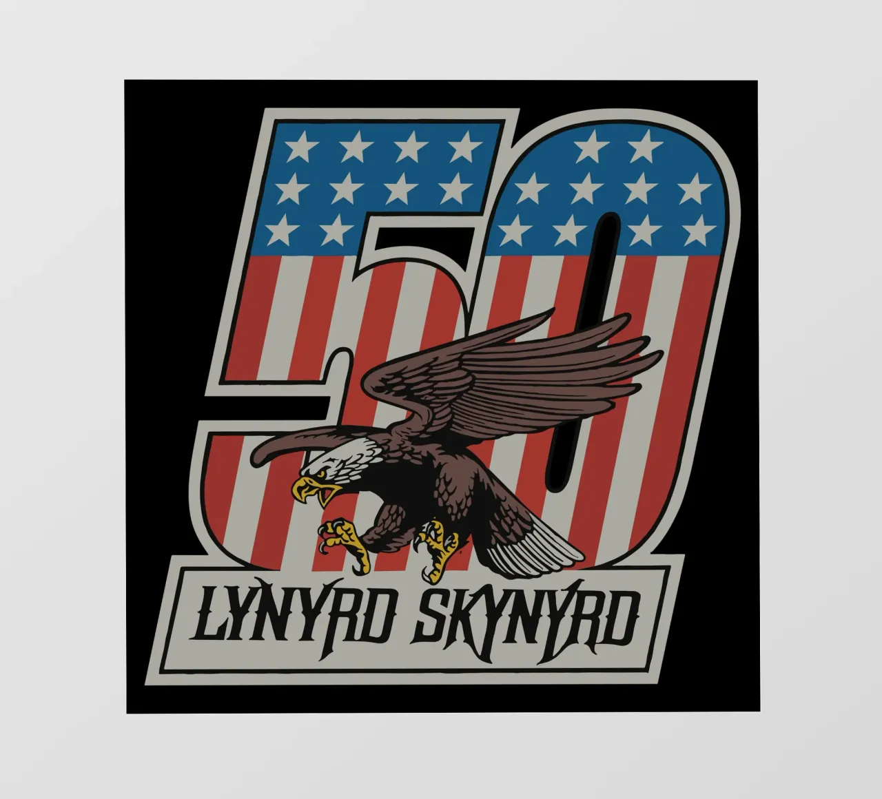 Lynyrd Skynyrd Eagle Flying pellicola backlit da heatherloulin
