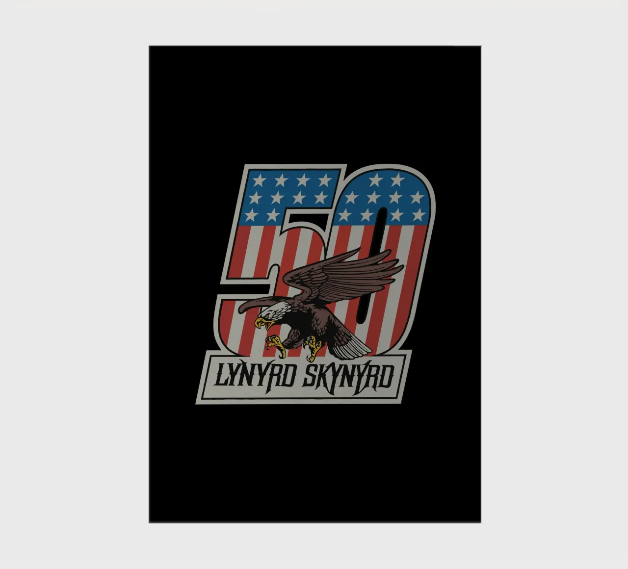 Lynyrd Skynyrd Eagle Flying notebook by heatherloulin