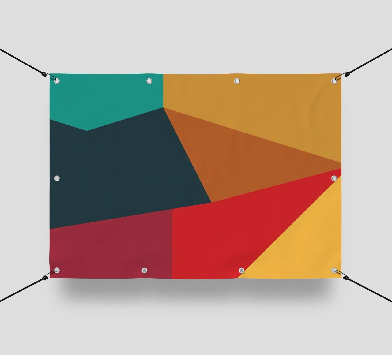 colore di tendenza astratto 5 telo in pvc da Yeadon