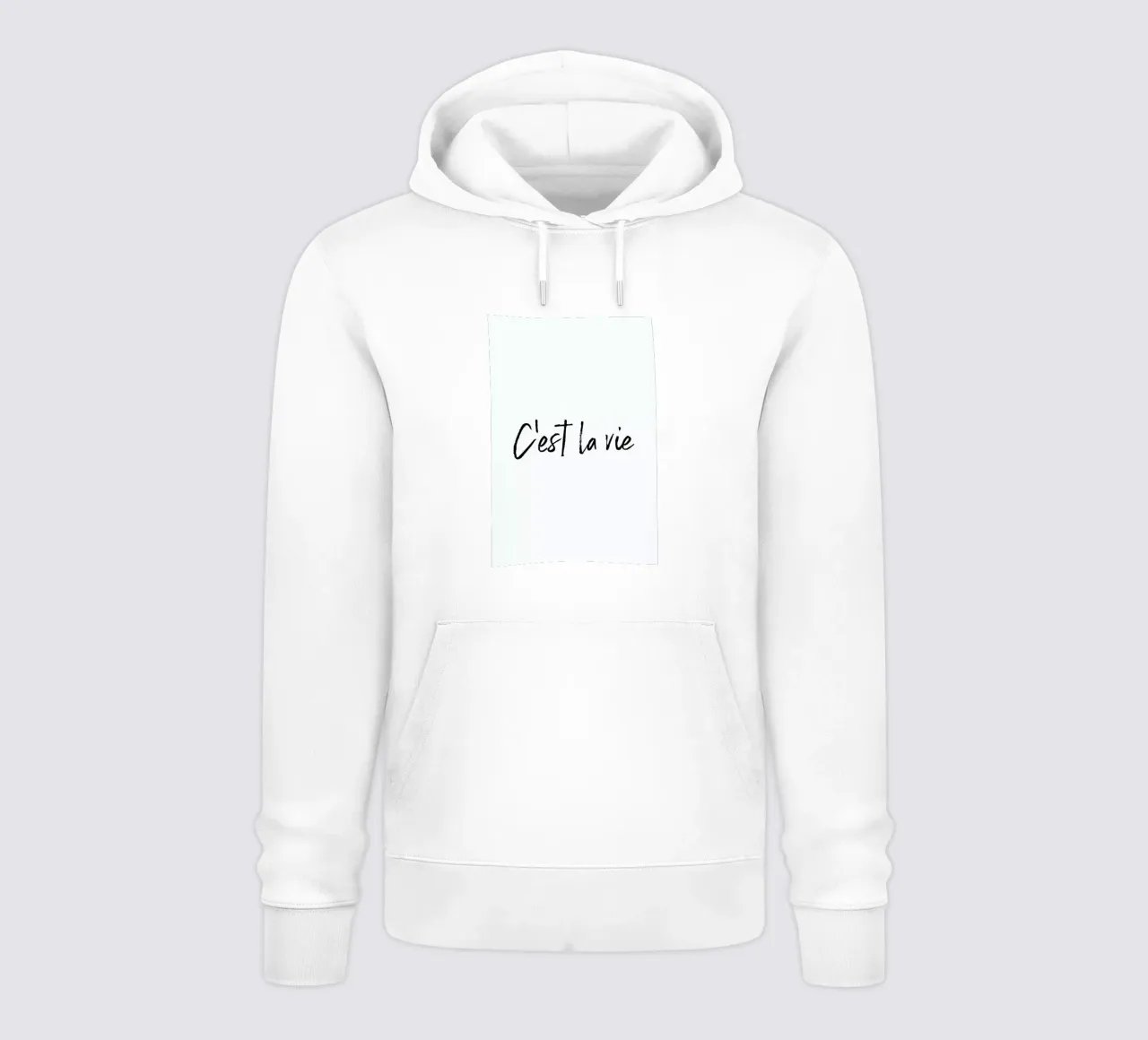 C'est La Vie felpa con cappuccio da Studio One